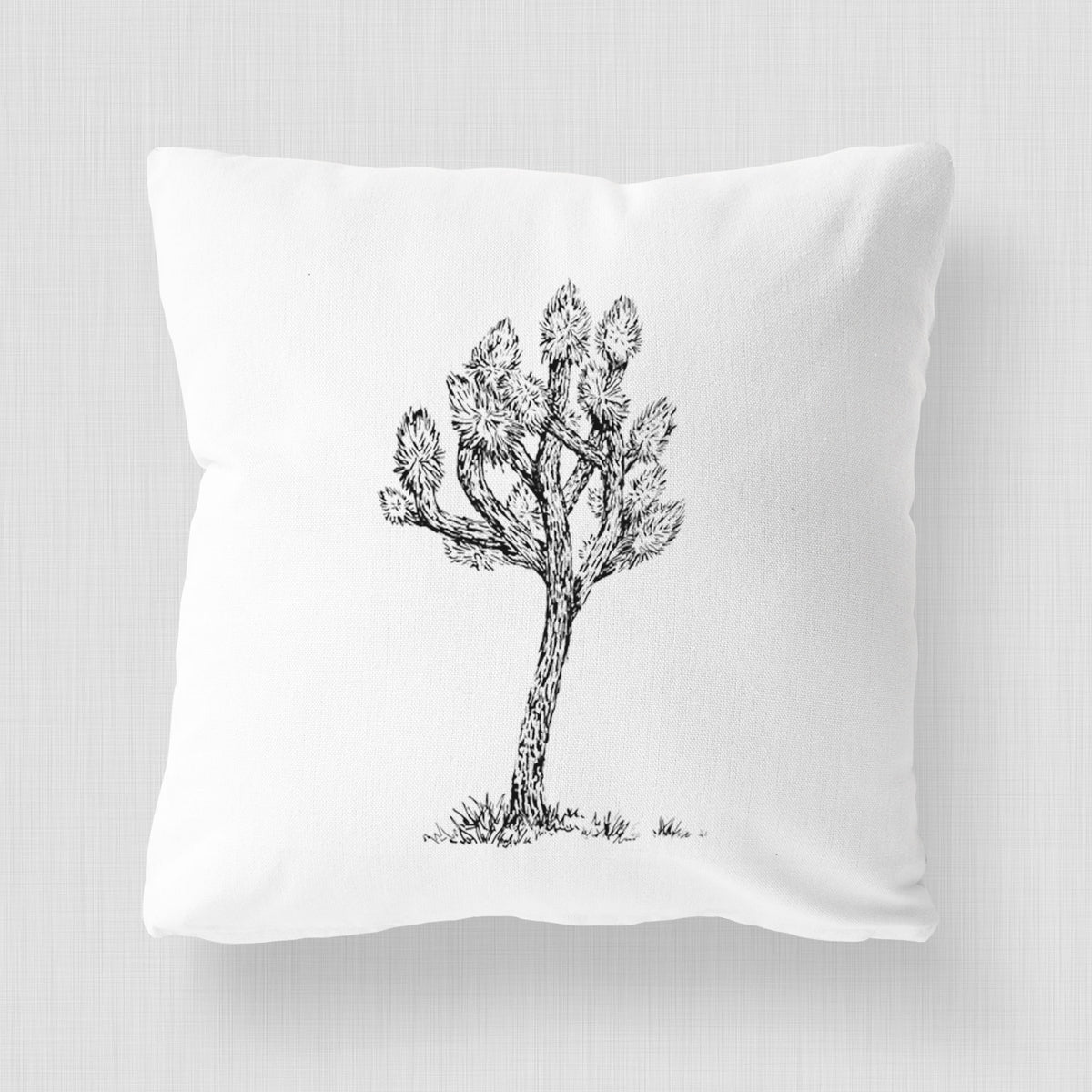 Yucca brevifolia - Joshua Tree - Throw Pillow Cover