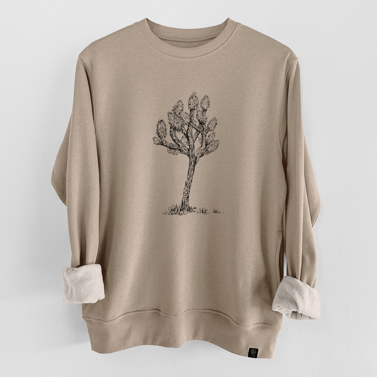 Yucca brevifolia - Joshua Tree  - Unisex Reclaimed Crewneck Sweatshirt