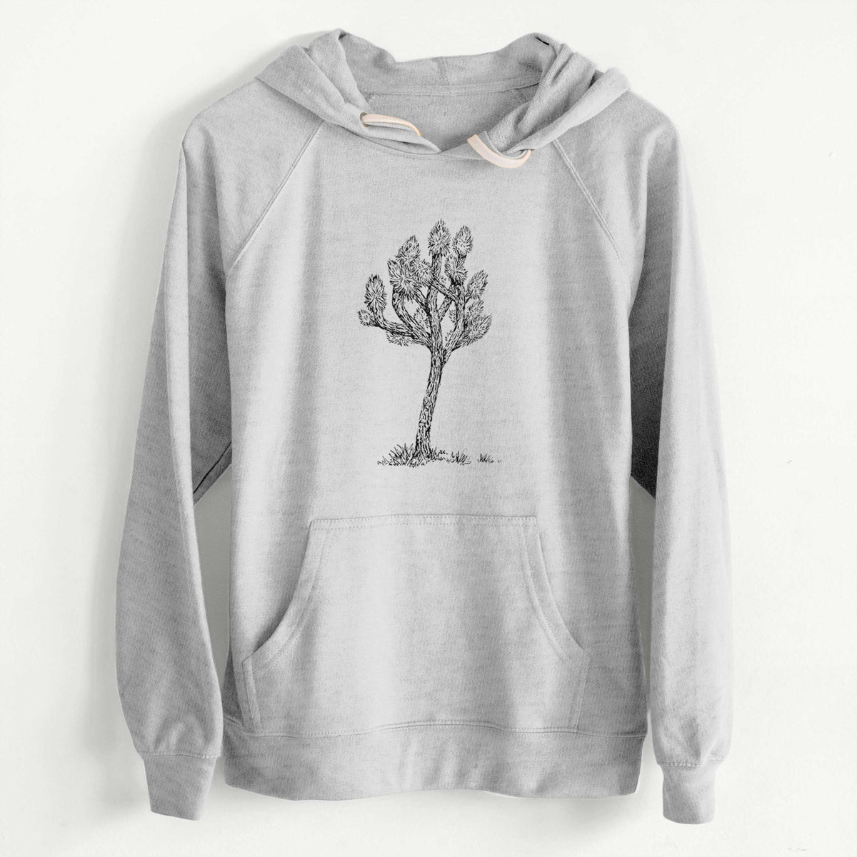 CLEARANCE - Yucca brevifolia - Joshua Tree  - Unisex Slim Fit Loopback Terry Hoodie