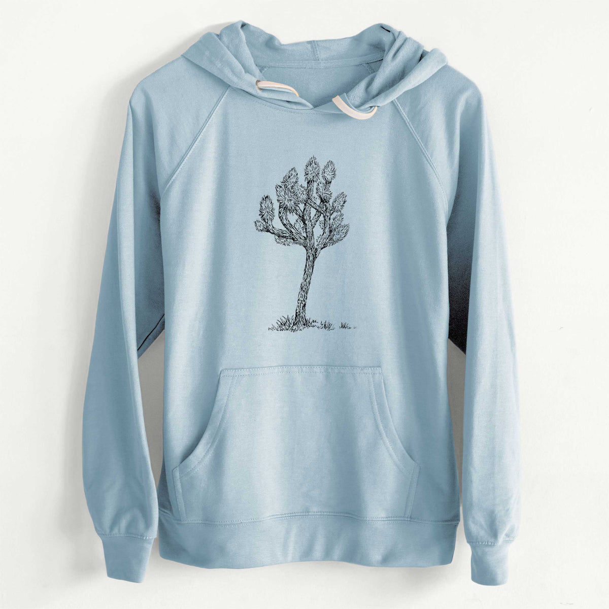 CLEARANCE - Yucca brevifolia - Joshua Tree  - Unisex Slim Fit Loopback Terry Hoodie