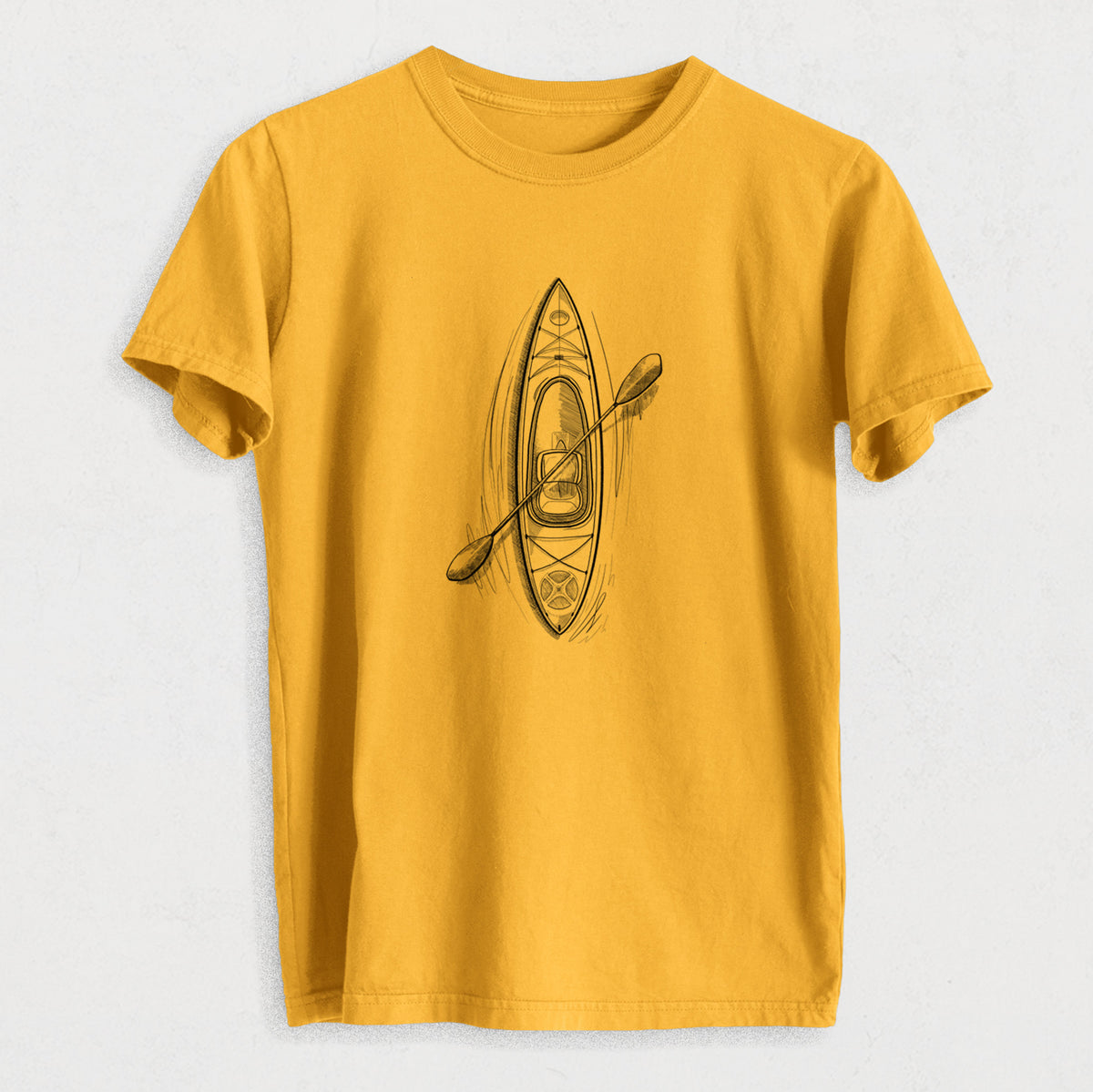 Kayak - Heavyweight Men&#39;s 100% Organic Cotton Tee
