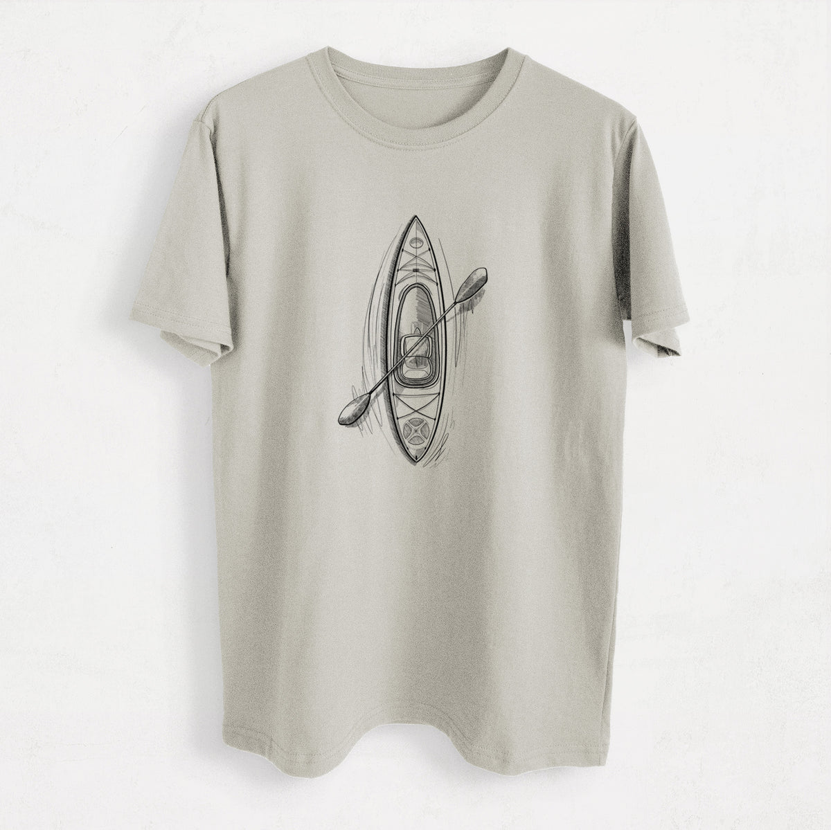 Kayak - Heavyweight Men&#39;s 100% Organic Cotton Tee