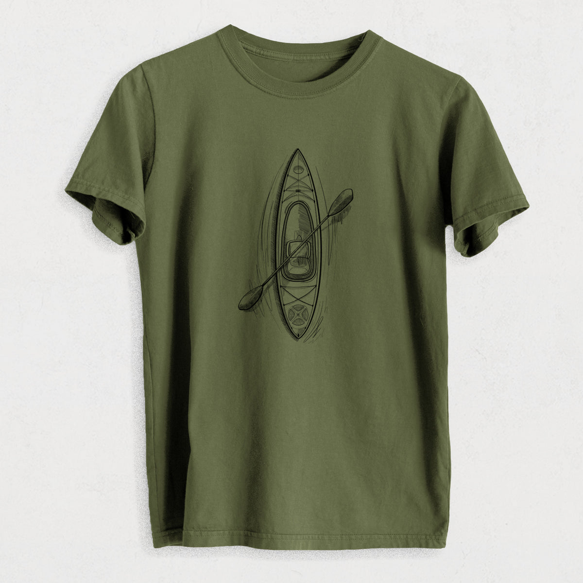Kayak - Heavyweight Men&#39;s 100% Organic Cotton Tee