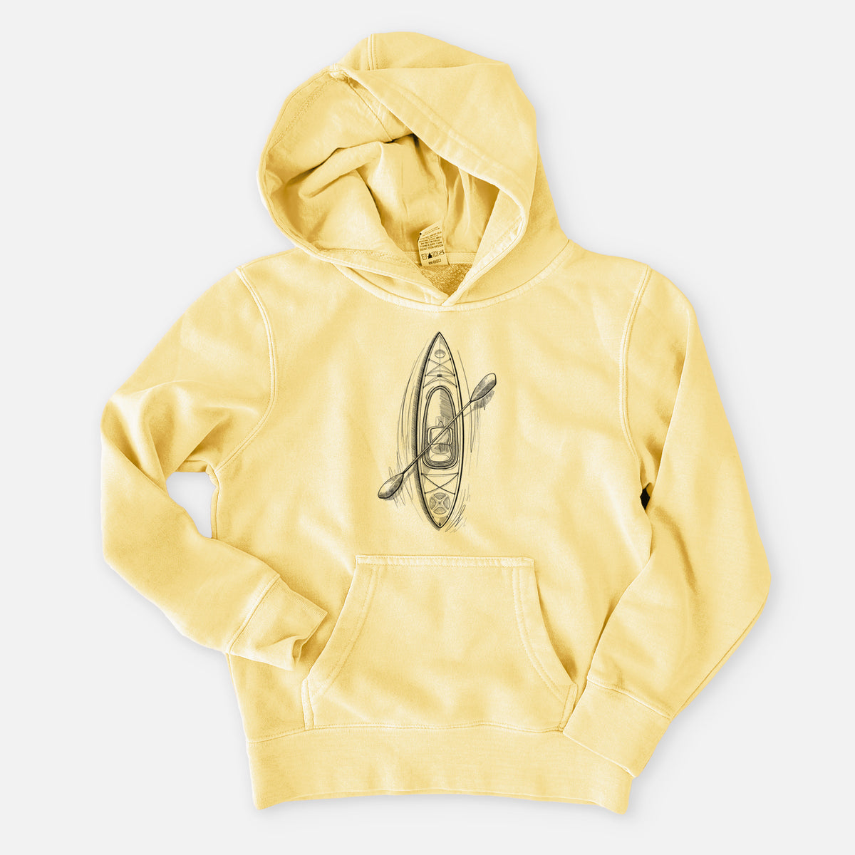 Kayak - Youth Pigment Dyed Hoodie