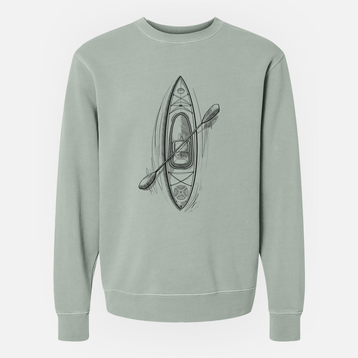 Kayak - Unisex Pigment Dyed Crew Sweatshirt