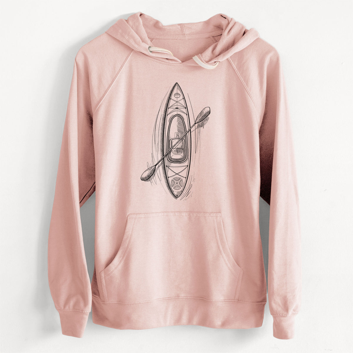 CLEARANCE - Kayak  - Unisex Slim Fit Loopback Terry Hoodie