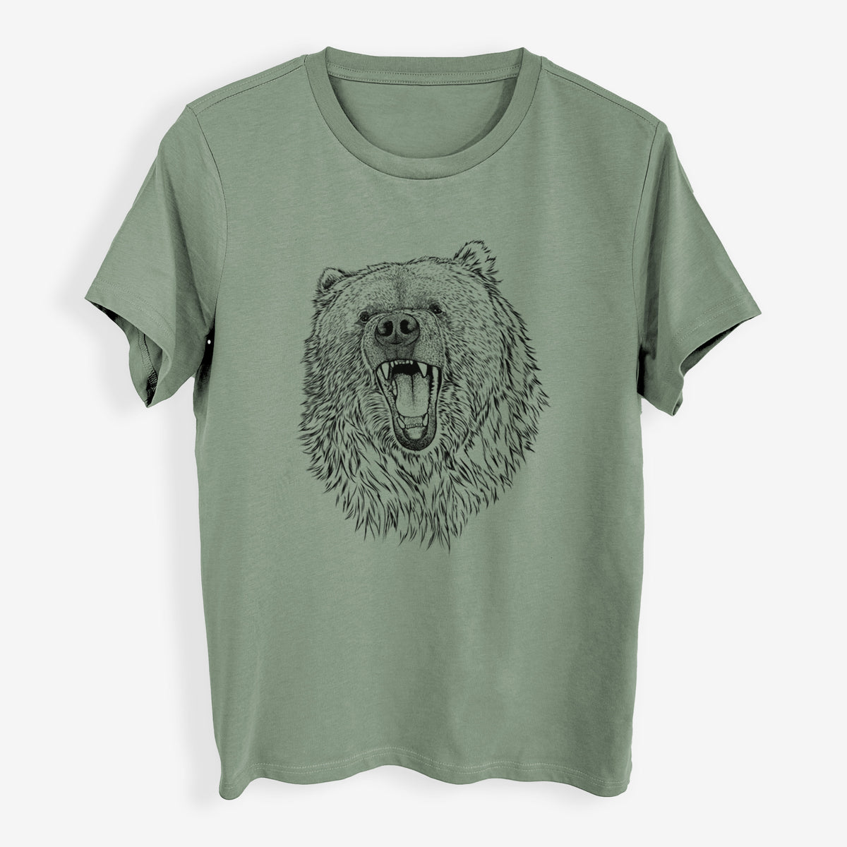 Ursus arctos - Kodiak Bear - Womens Everyday Maple Tee