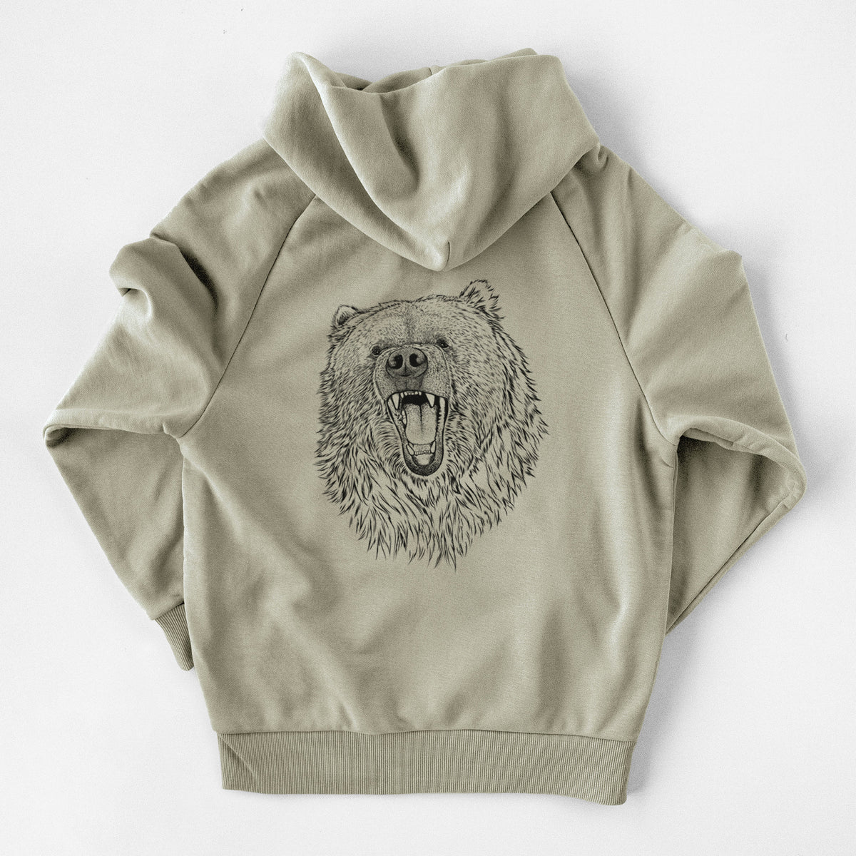 Ursus arctos - Kodiak Bear - UltraLuxe Heavyweight French Terry Hoodie