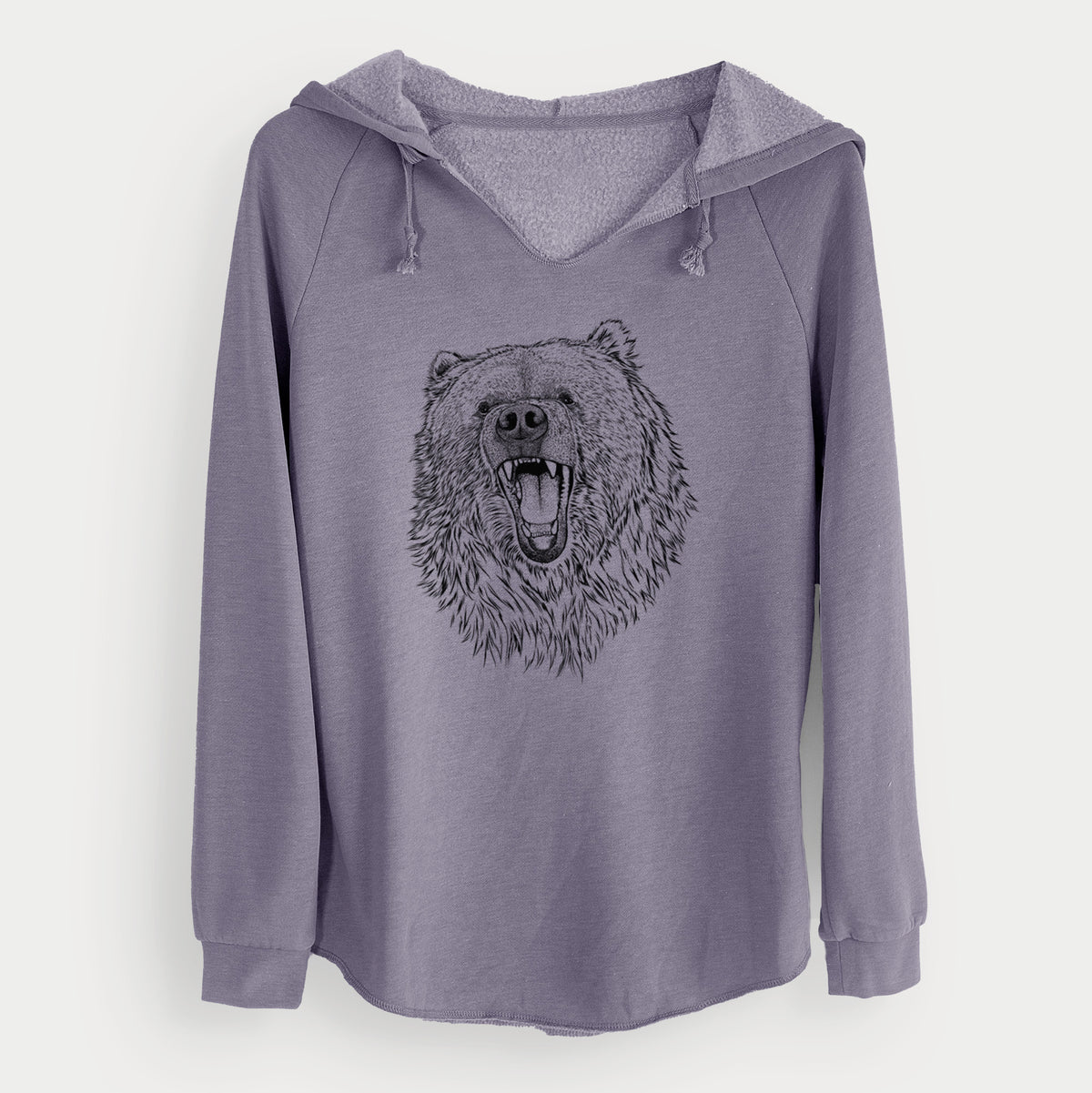 Ursus arctos - Kodiak Bear - Cali Wave Hooded Sweatshirt