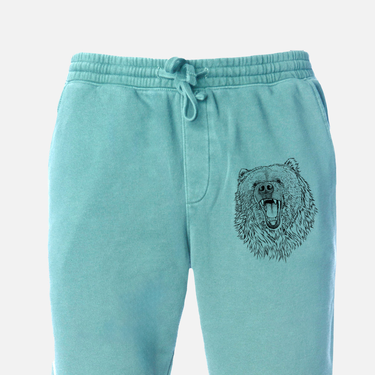 Ursus arctos - Kodiak Bear - Unisex Pigment Dyed Sweatpants