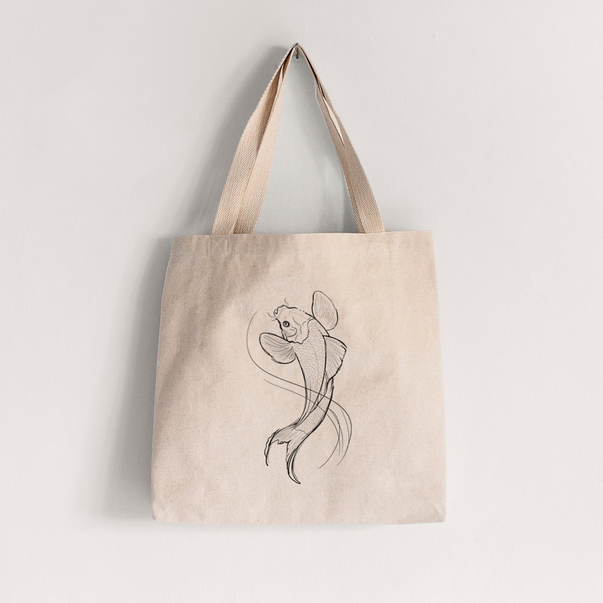 Koi Fish - Cyprinus rubrofuscus - Tote Bag