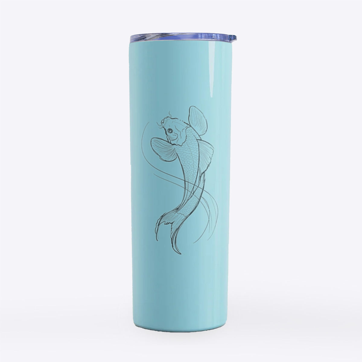 Koi Fish - Cyprinus rubrofuscus - 20oz Skinny Tumbler