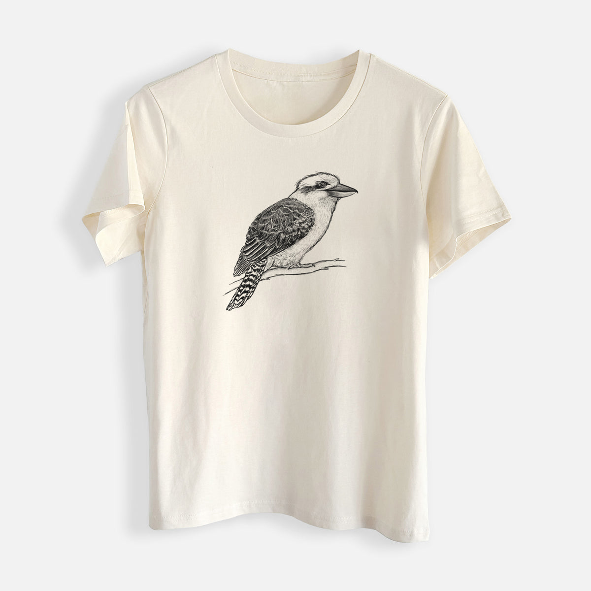 Kookaburra - Dacelo novaeguineae - Womens Everyday Maple Tee