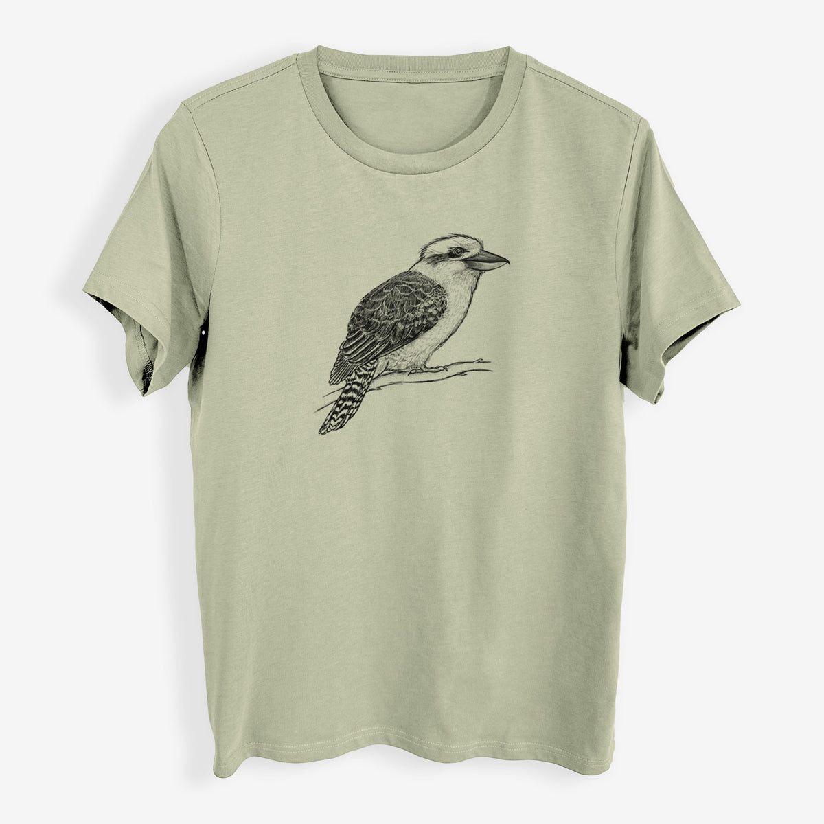 Kookaburra - Dacelo novaeguineae - Womens Everyday Maple Tee