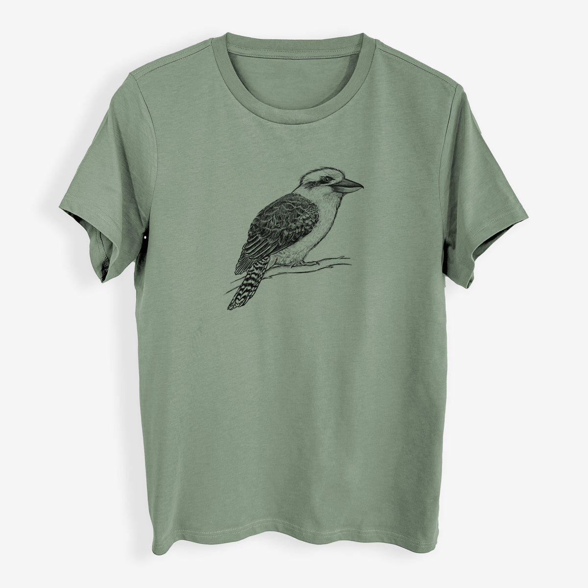 Kookaburra - Dacelo novaeguineae - Womens Everyday Maple Tee