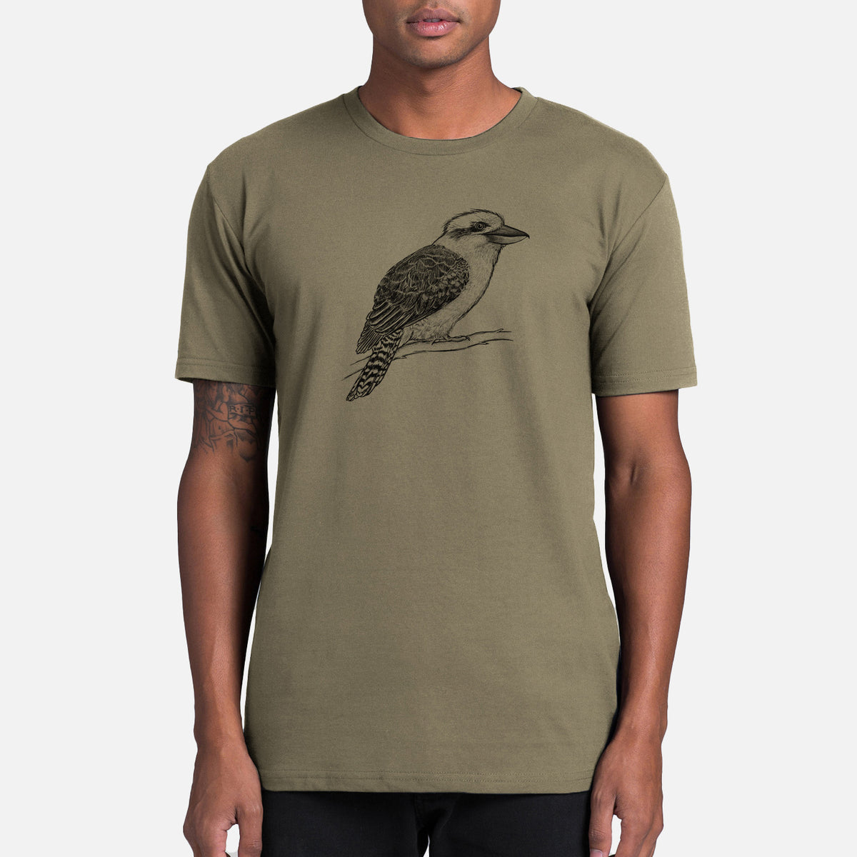 Kookaburra - Dacelo novaeguineae - Mens Everyday Staple Tee