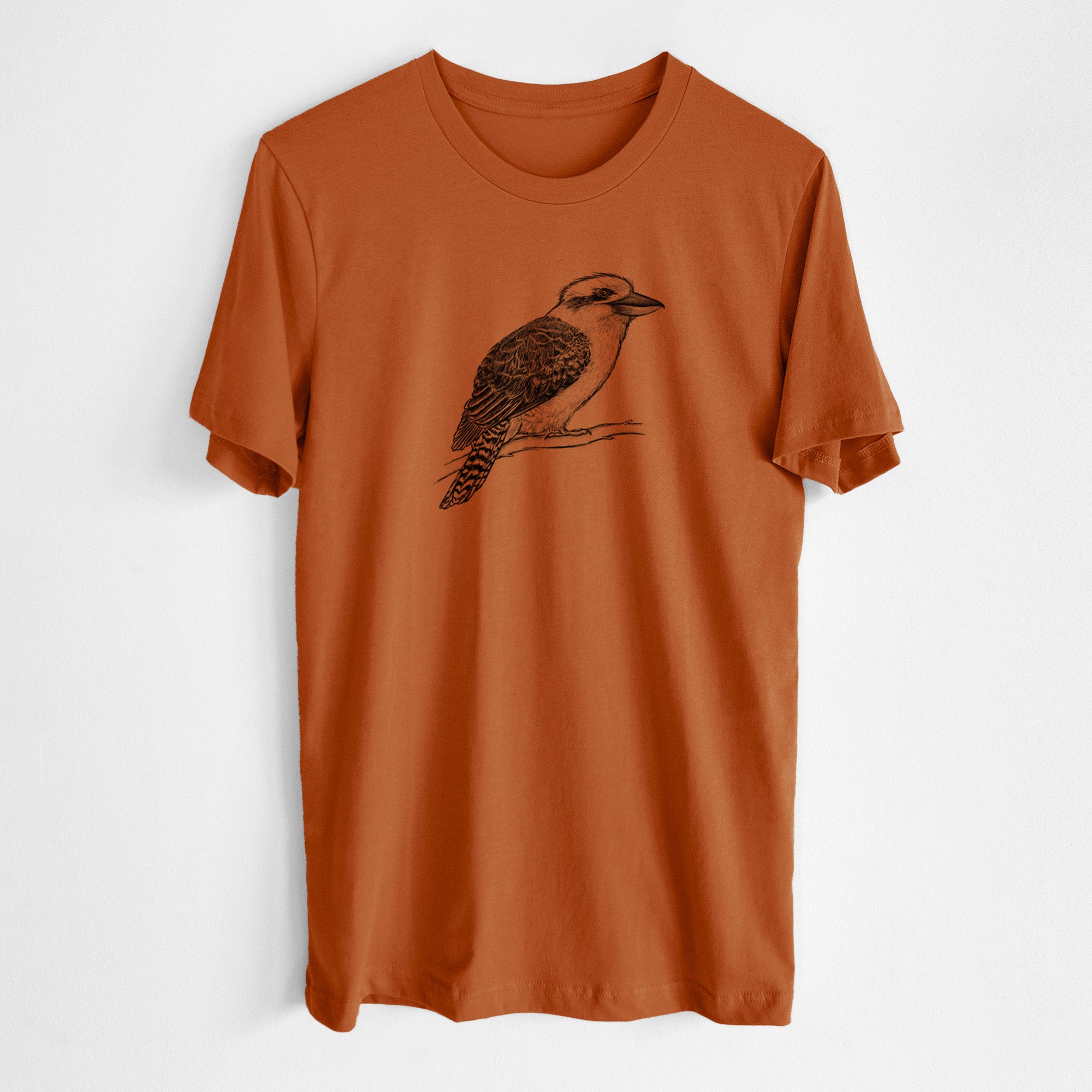Kookaburra - Dacelo novaeguineae - Lightweight 100% Cotton Unisex Crewneck