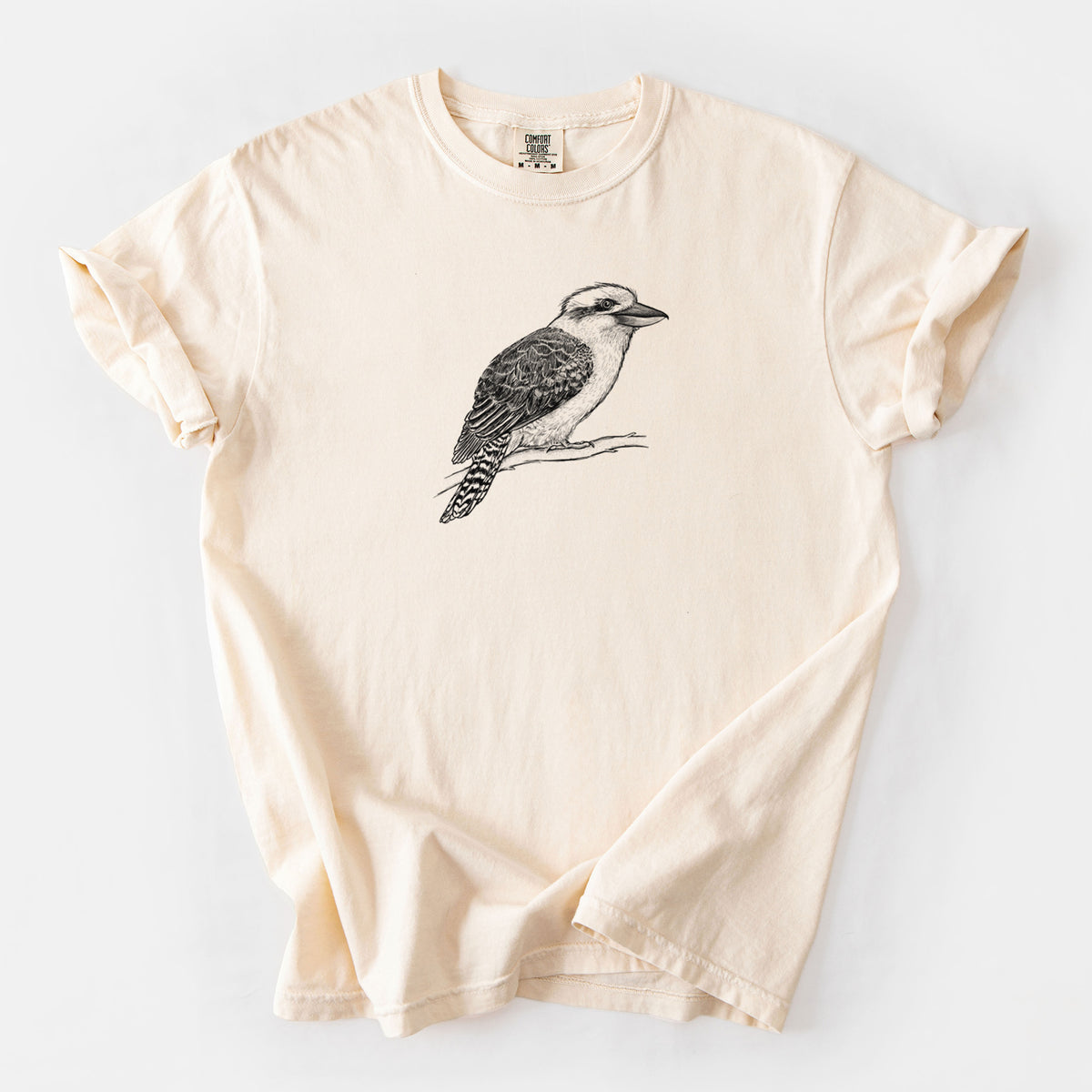 Kookaburra - Dacelo novaeguineae - Unisex Comfort Colors Garment-Dyed Heavyweight T-shirt