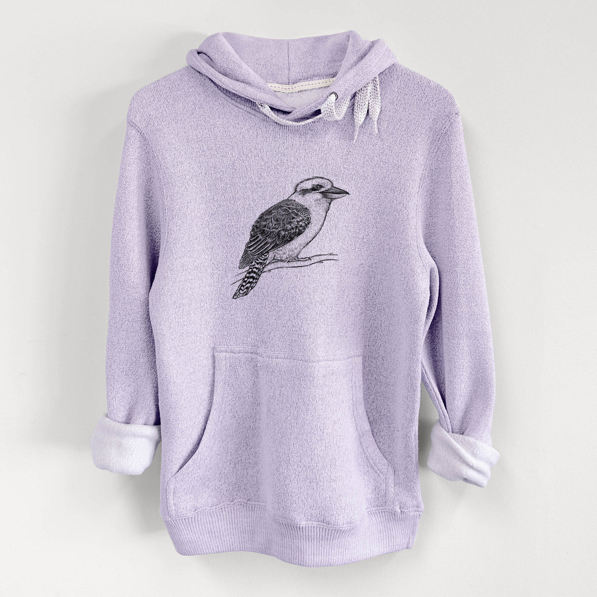 Kookaburra - Dacelo novaeguineae - Knit Hoodie