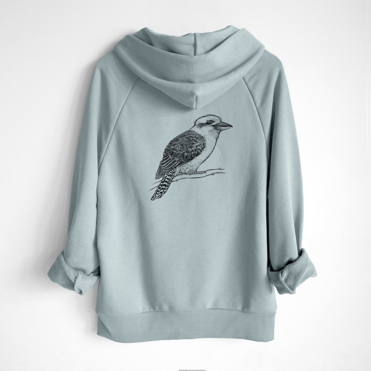 Kookaburra - Dacelo novaeguineae - UltraLuxe Heavyweight French Terry Hoodie