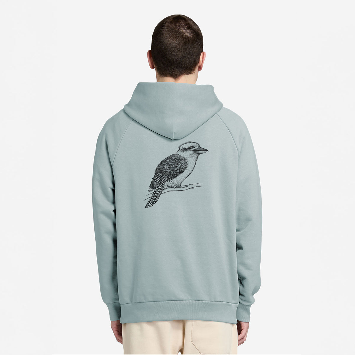 Kookaburra - Dacelo novaeguineae - UltraLuxe Heavyweight French Terry Hoodie