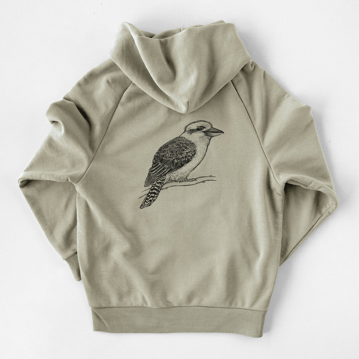 Kookaburra - Dacelo novaeguineae - UltraLuxe Heavyweight French Terry Hoodie
