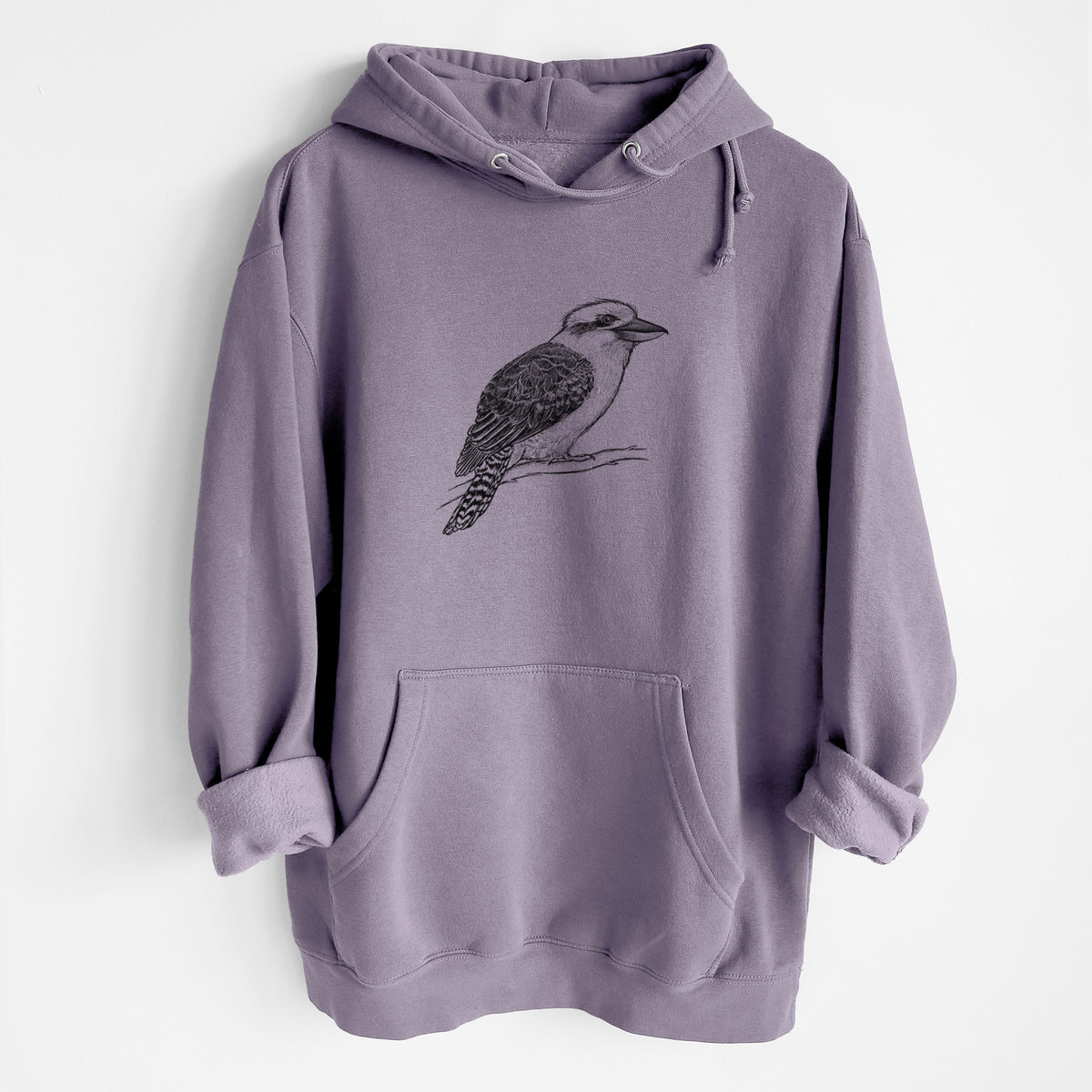 Kookaburra - Dacelo novaeguineae - Heavyweight Fleece Hoodie