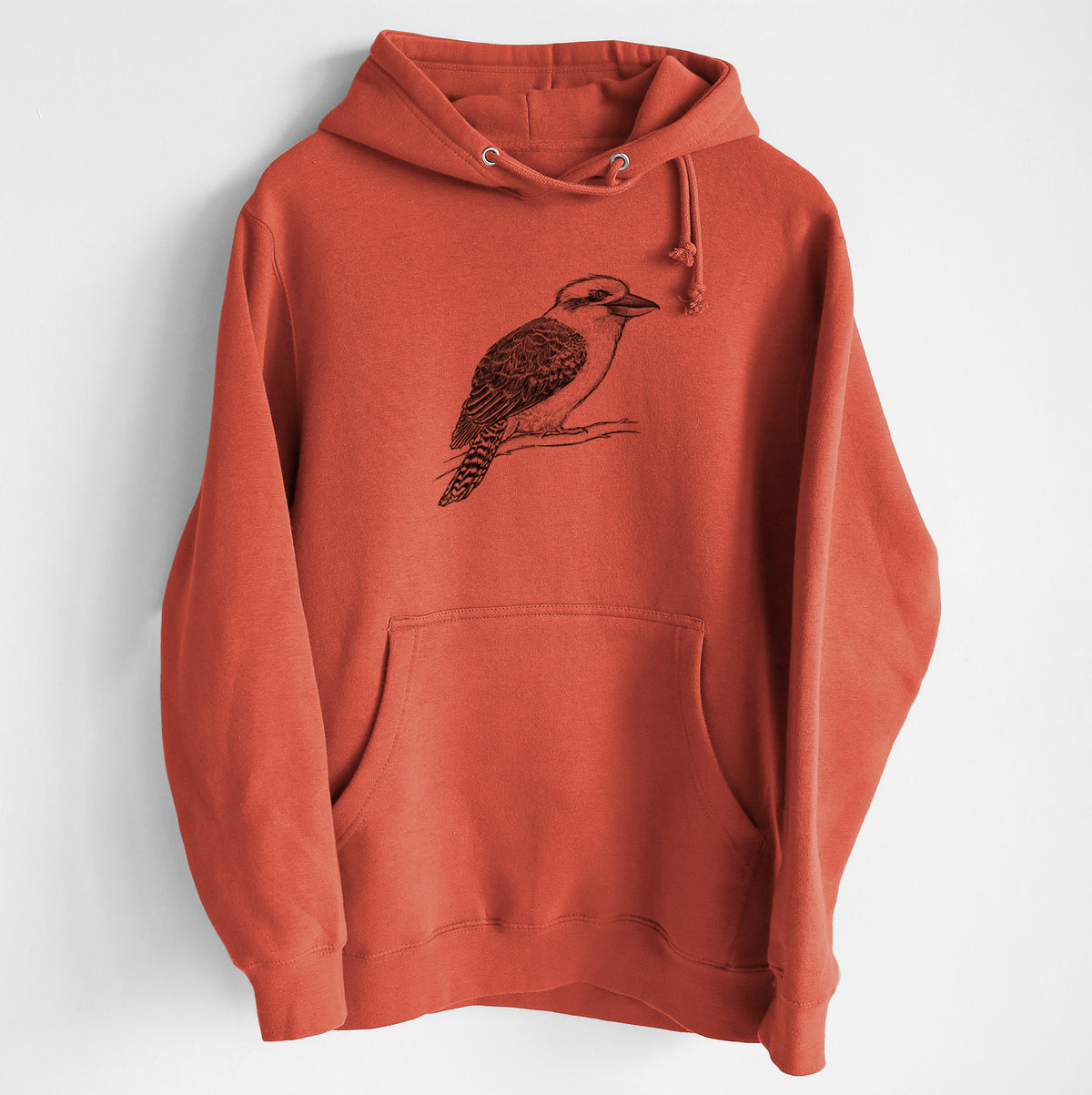 Kookaburra - Dacelo novaeguineae - Heavyweight Fleece Hoodie