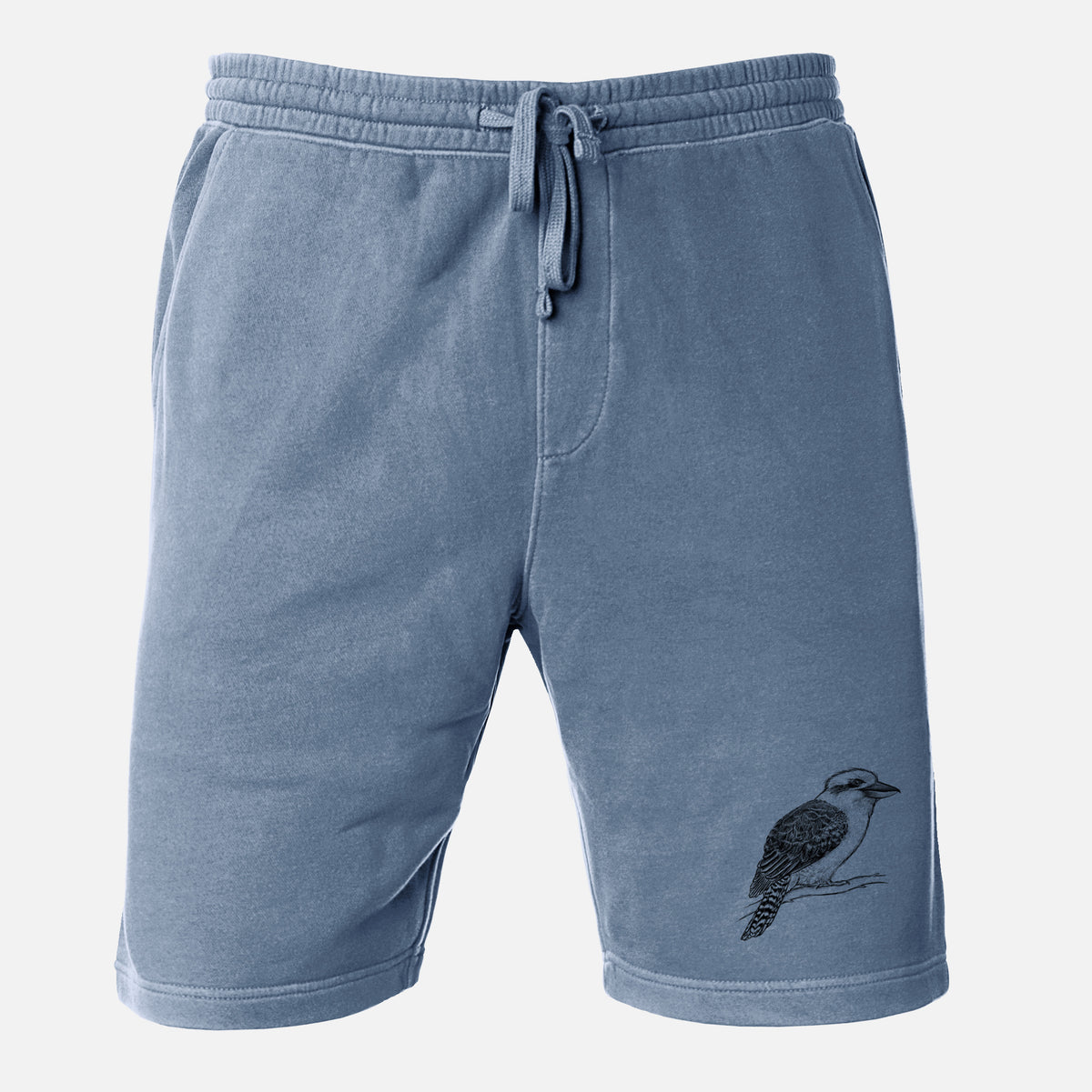 Kookaburra - Dacelo novaeguineae - Unisex Pigment Dyed Shorts
