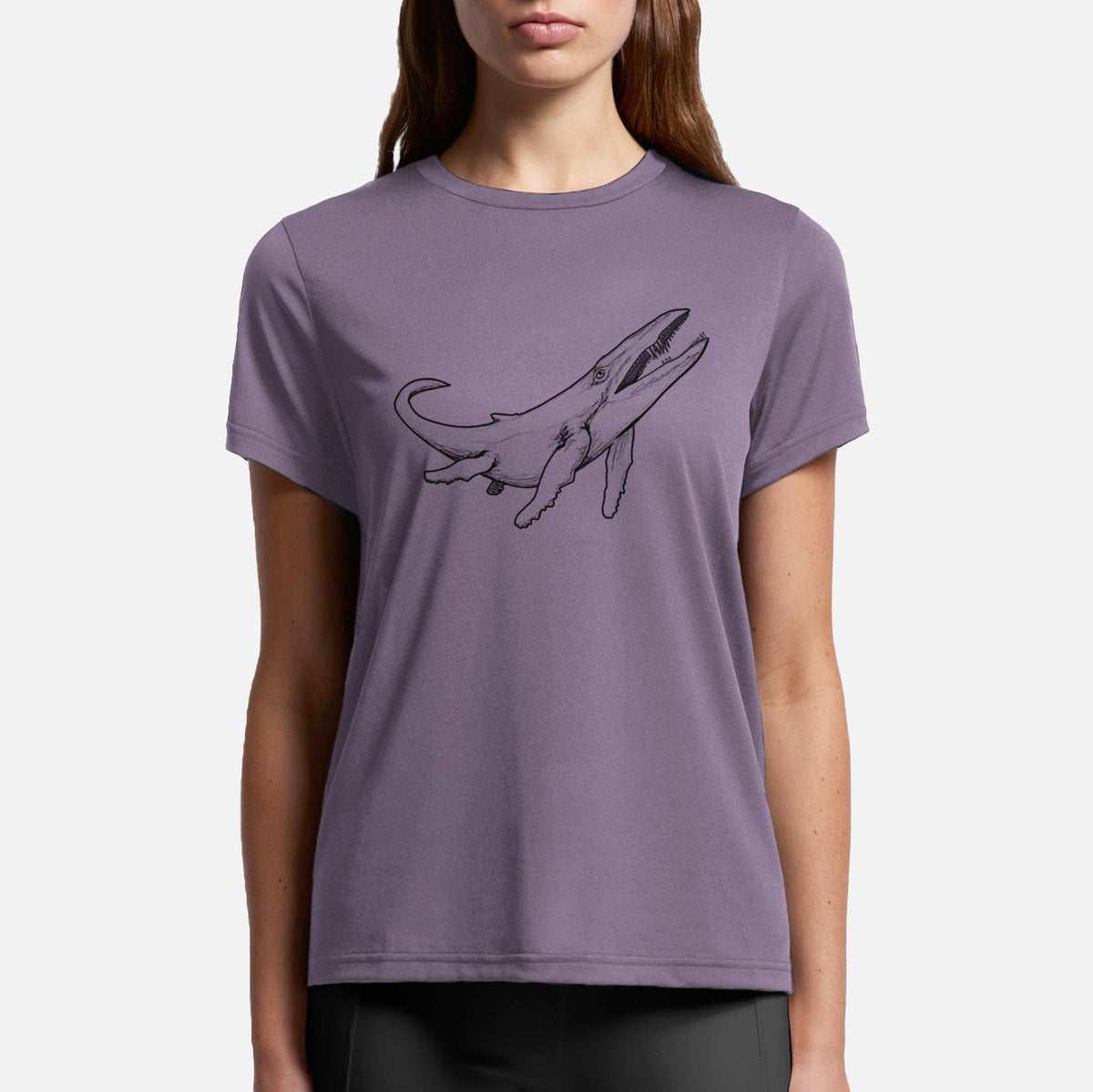 Kronosaurus Queenslandicus - Womens Everyday Maple Tee