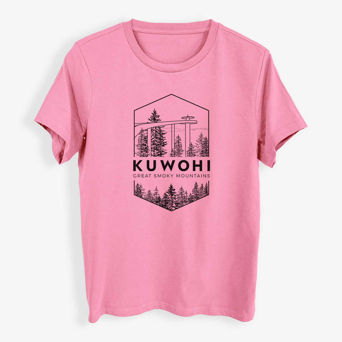 Kuwohi - Great Smoky Mountains National Park - Womens Everyday Maple Tee