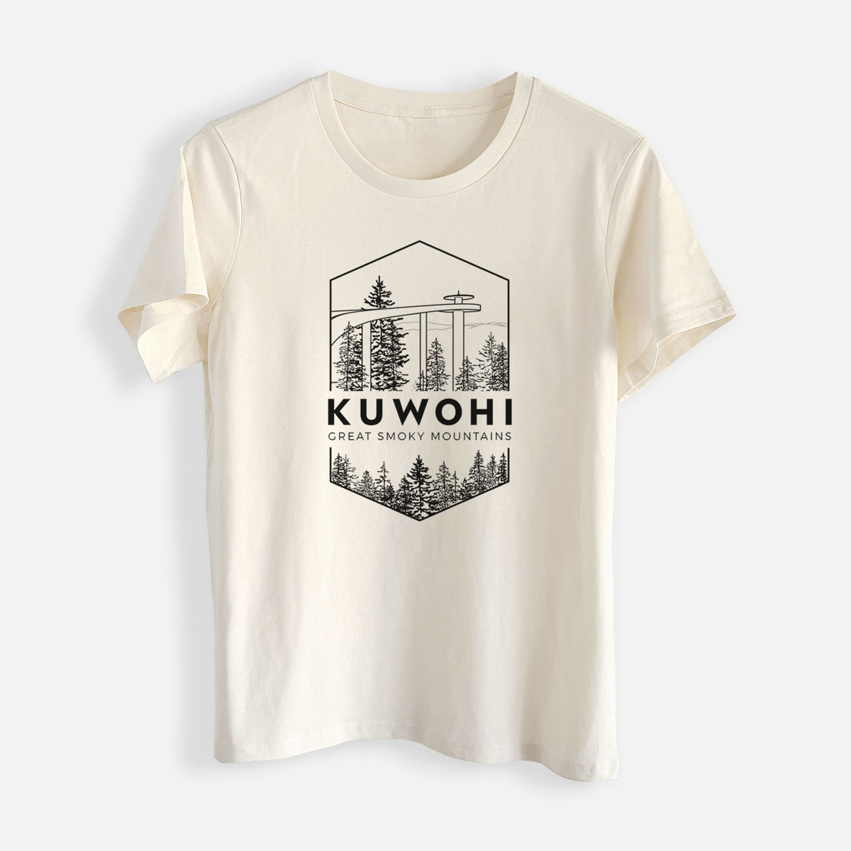 Kuwohi - Great Smoky Mountains National Park - Womens Everyday Maple Tee