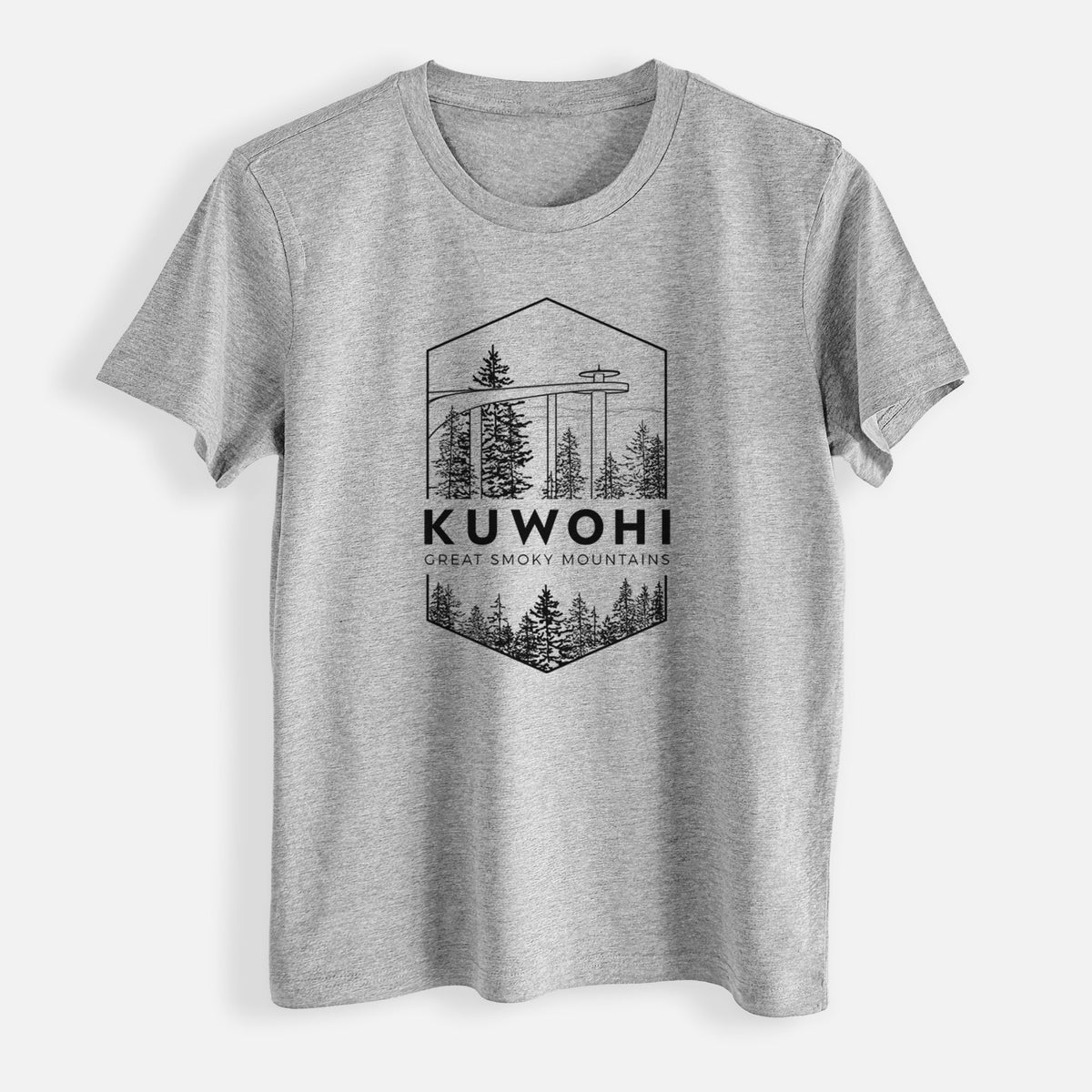 Kuwohi - Great Smoky Mountains National Park - Womens Everyday Maple Tee