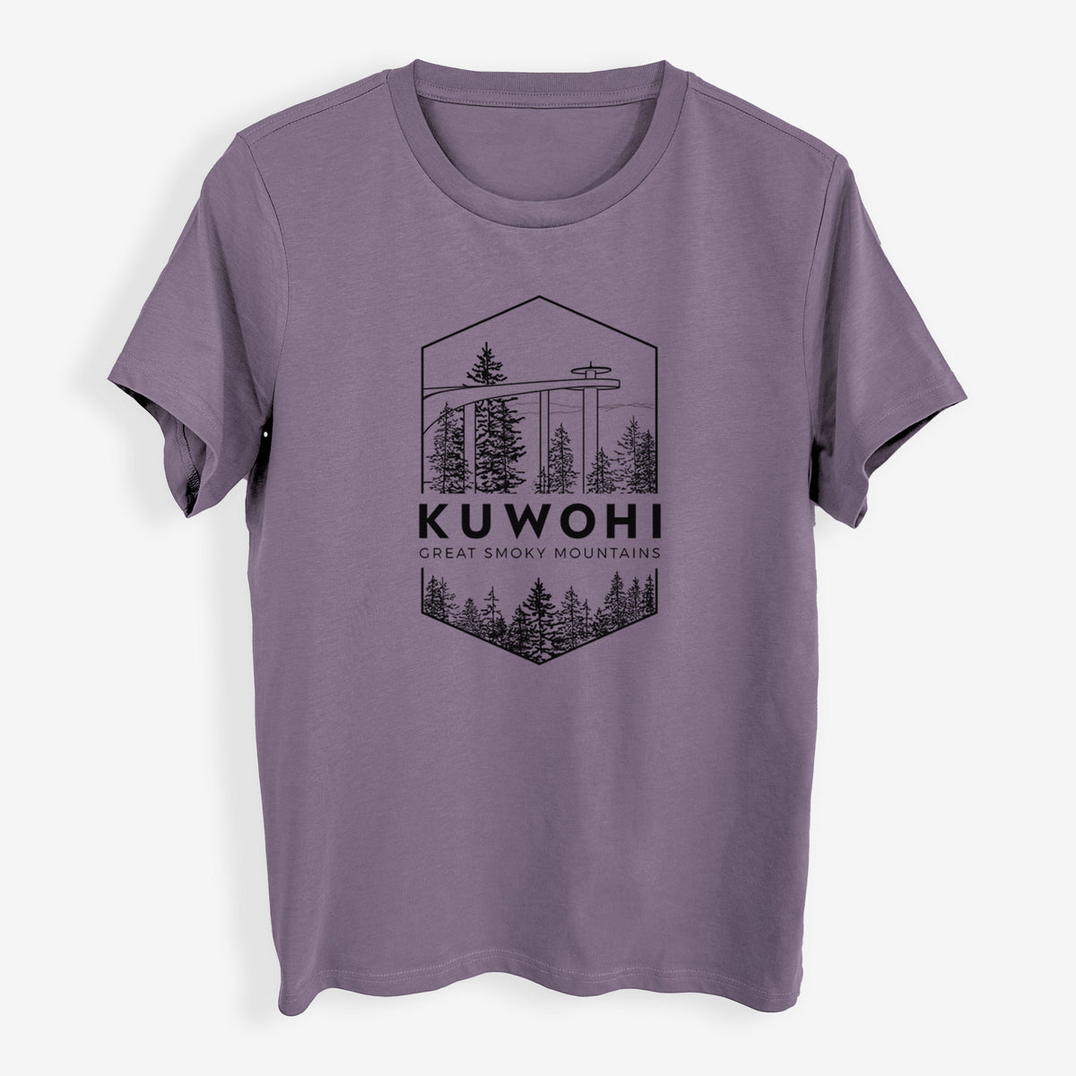 Kuwohi - Great Smoky Mountains National Park - Womens Everyday Maple Tee