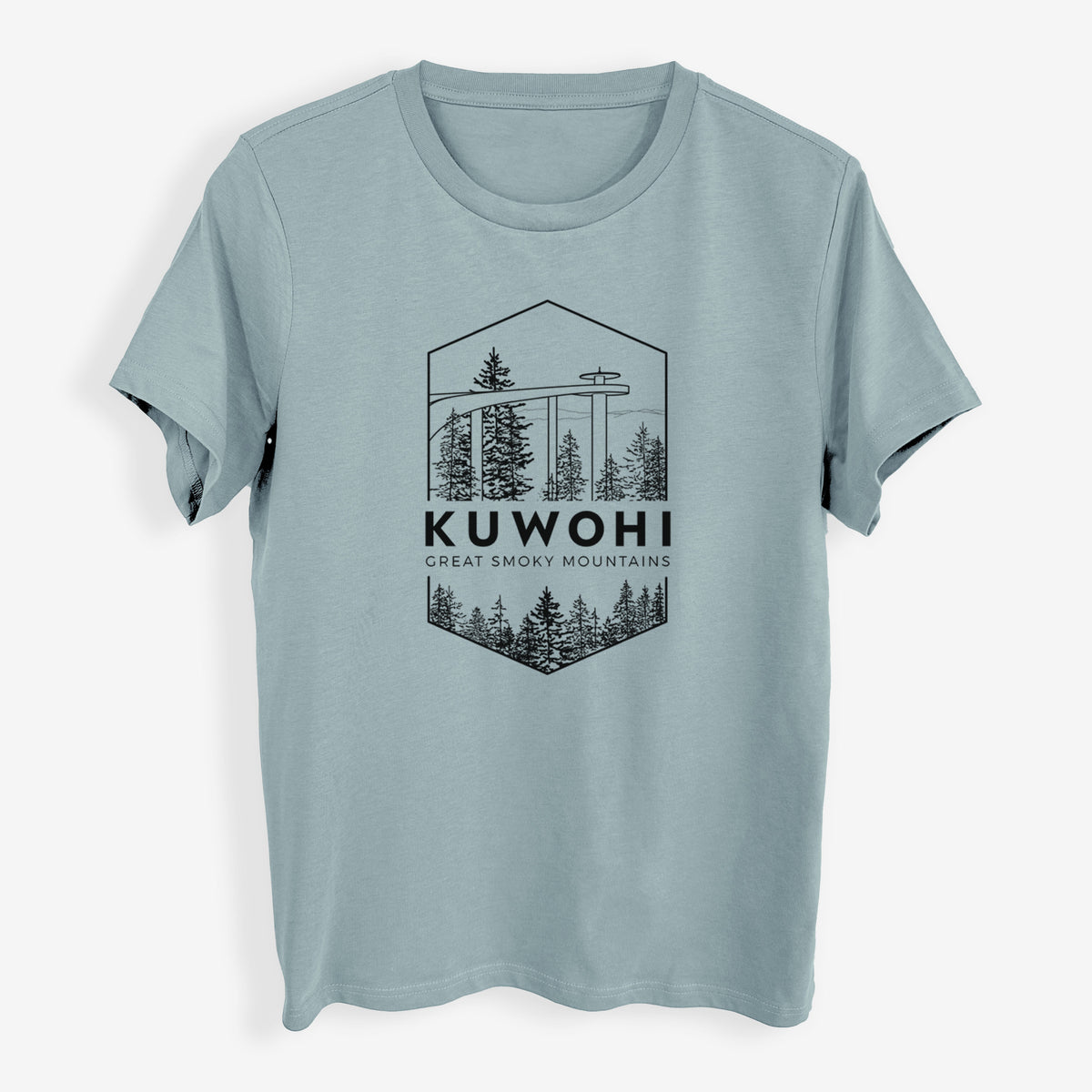 Kuwohi - Great Smoky Mountains National Park - Womens Everyday Maple Tee