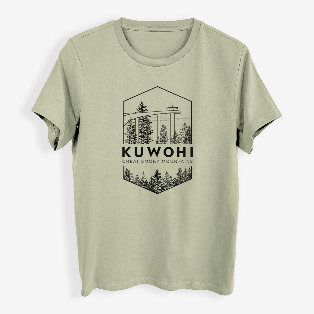 Kuwohi - Great Smoky Mountains National Park - Womens Everyday Maple Tee