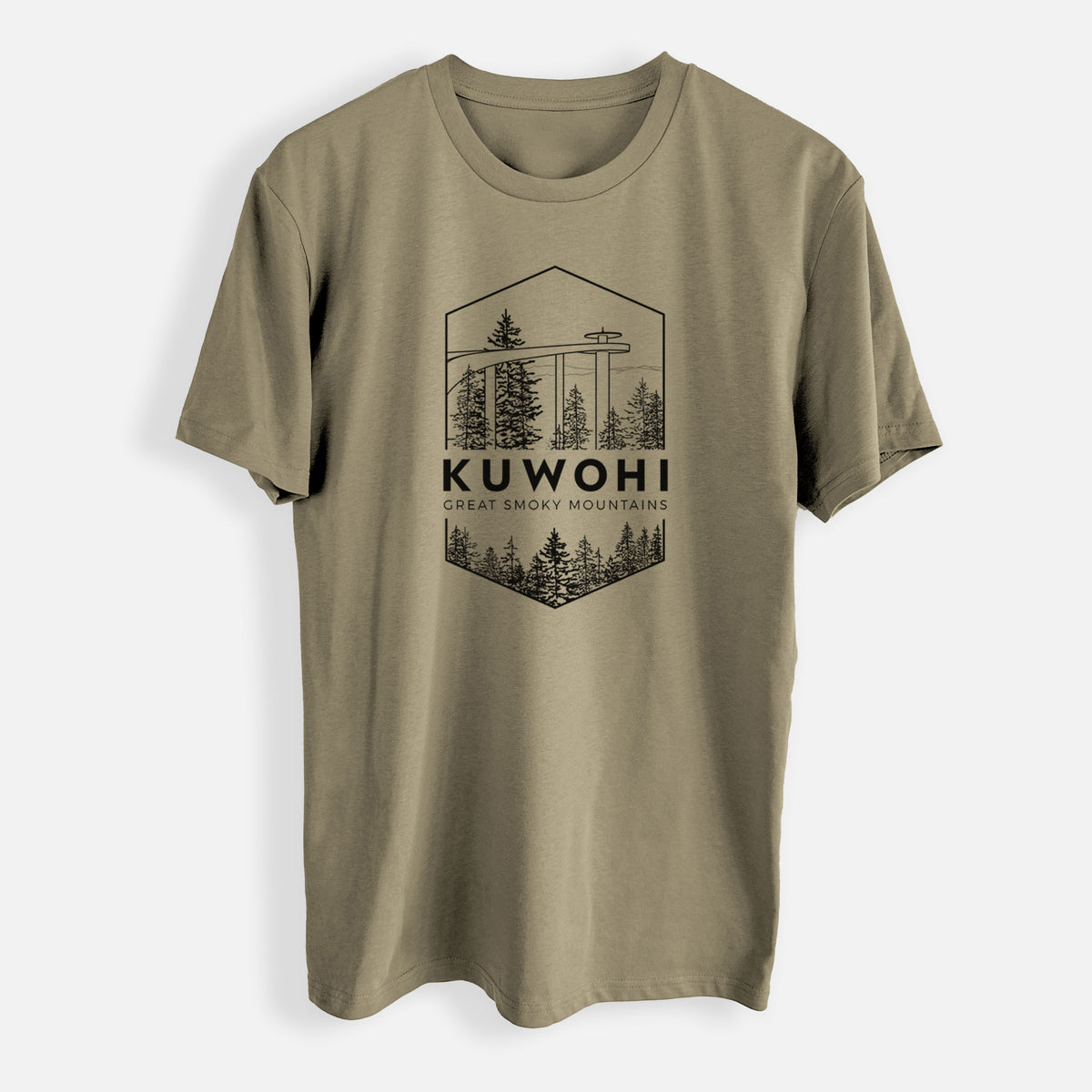 Kuwohi - Great Smoky Mountains National Park - Mens Everyday Staple Tee