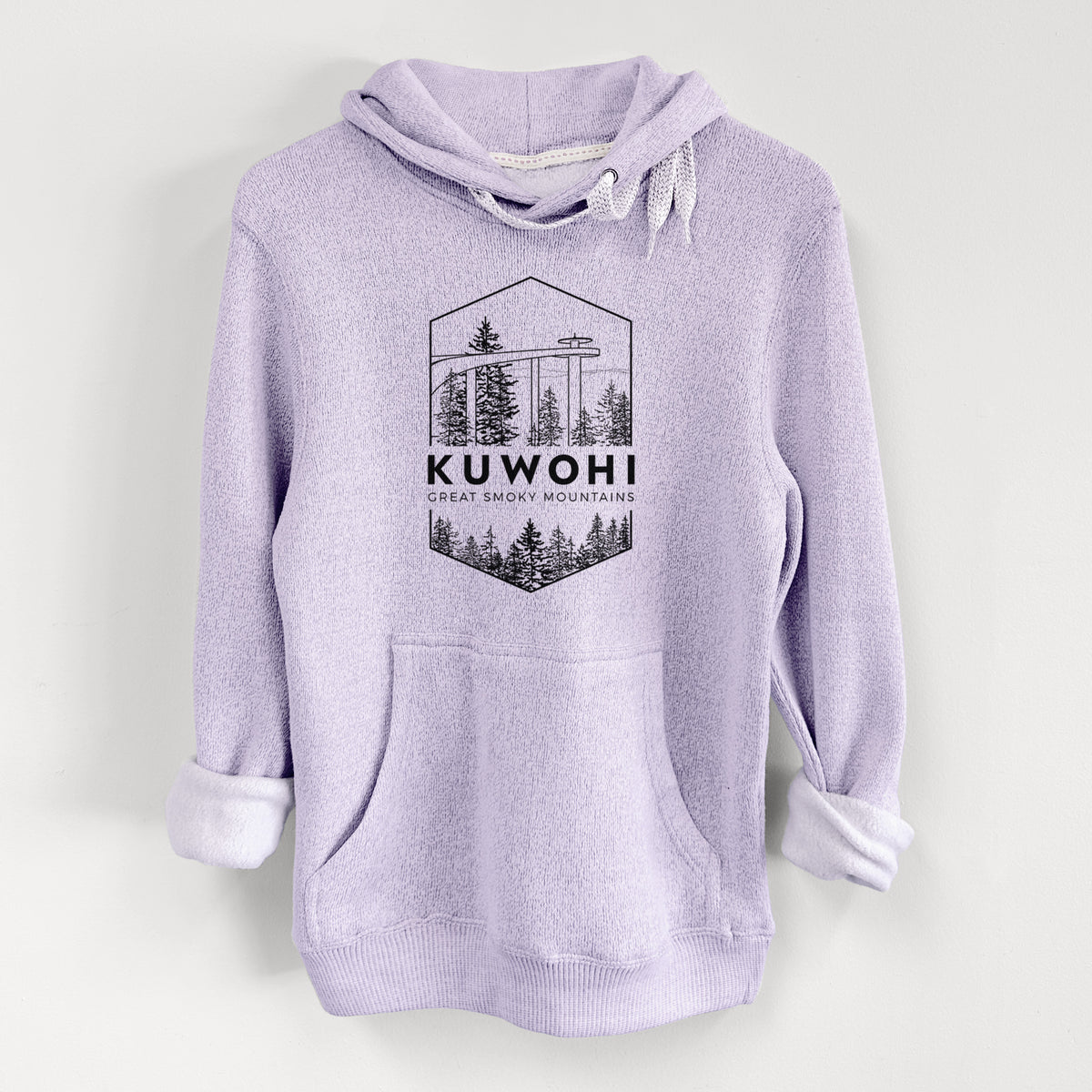 Kuwohi - Great Smoky Mountains National Park - Knit Hoodie