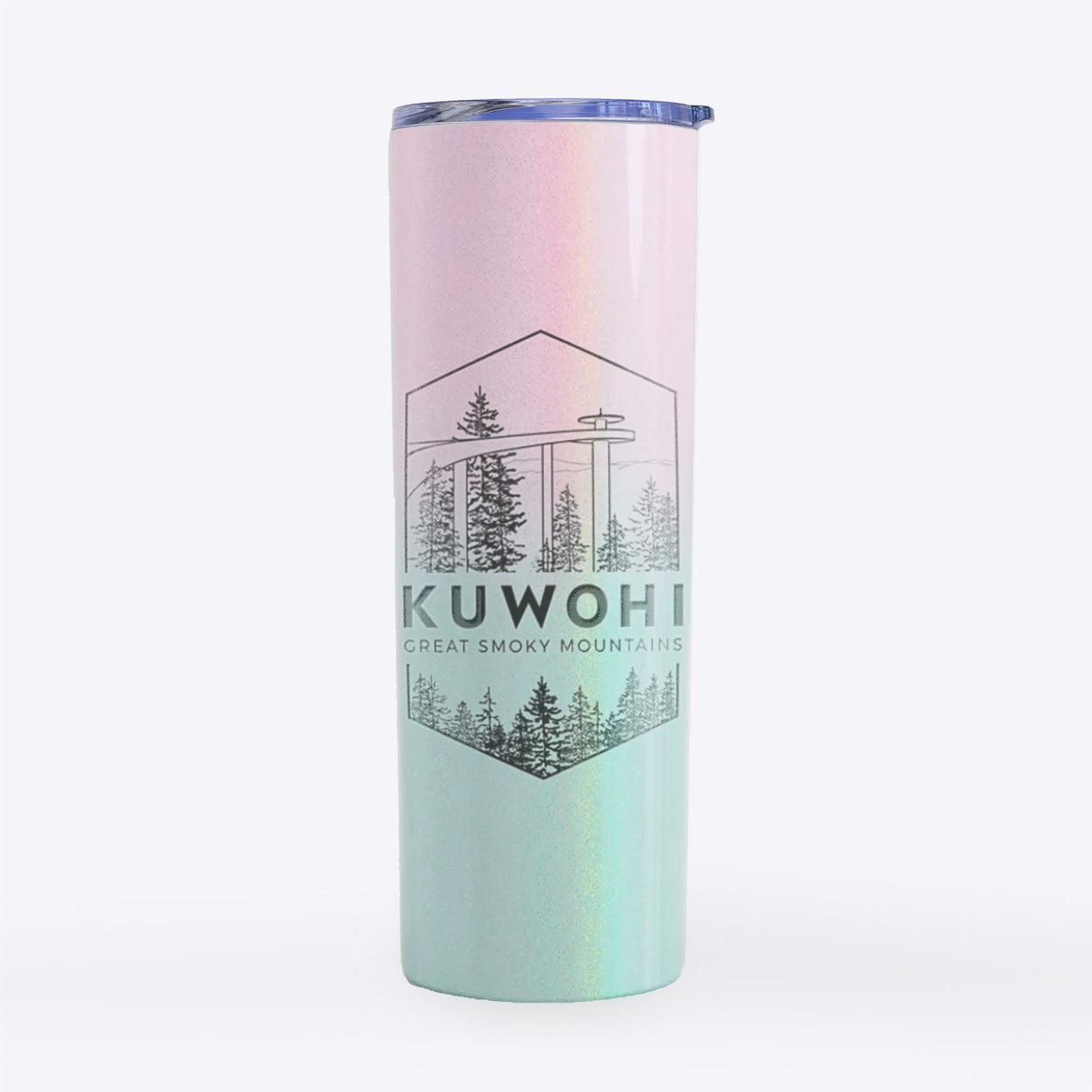 Kuwohi - Great Smoky Mountains National Park - 20oz Skinny Tumbler