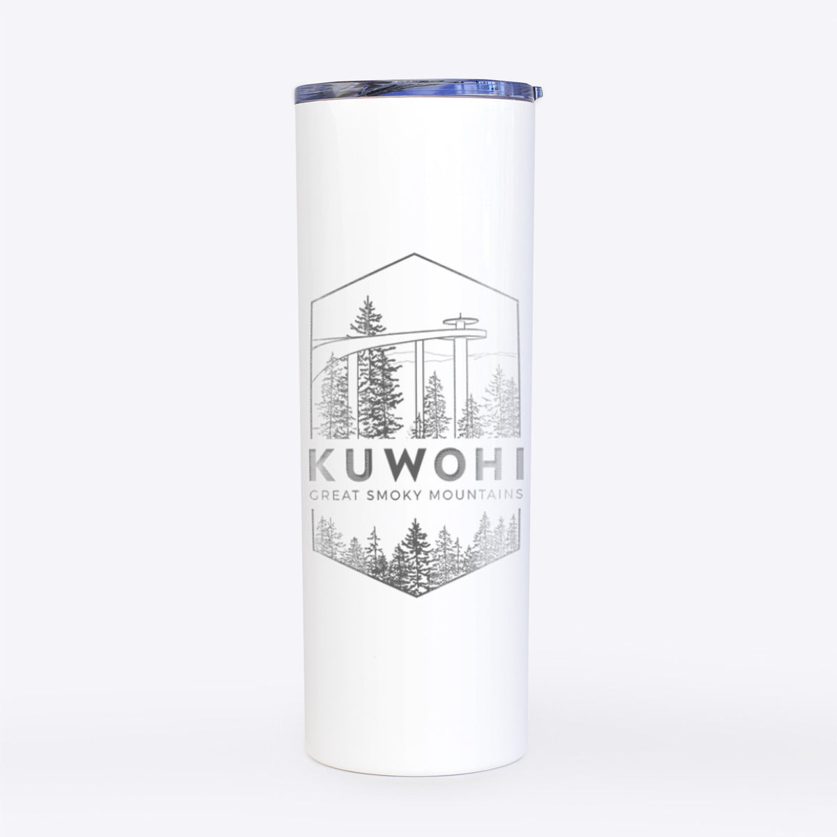 Kuwohi - Great Smoky Mountains National Park - 20oz Skinny Tumbler