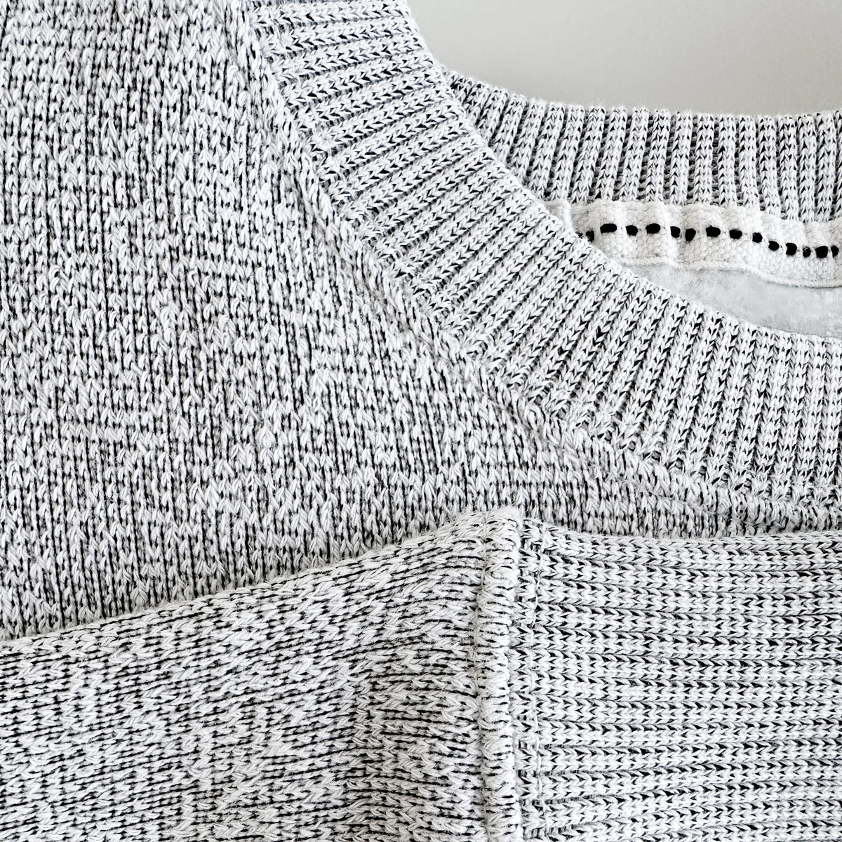 Winter Poinsettias - Euphorbia pulcherrima - Knit Sweatshirt