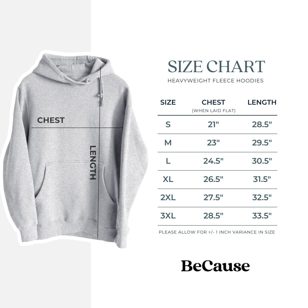 Love Bees - Heavyweight Fleece Hoodie