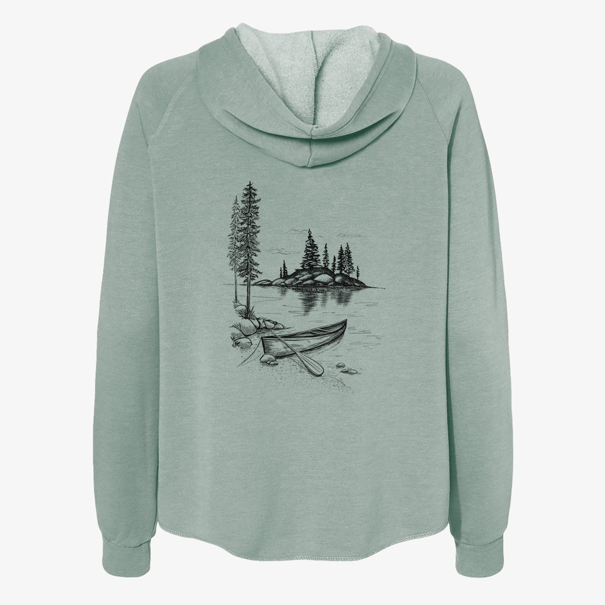 Lakeside Canoe - Women's Cali Wave Zip-Up Sweatshirt