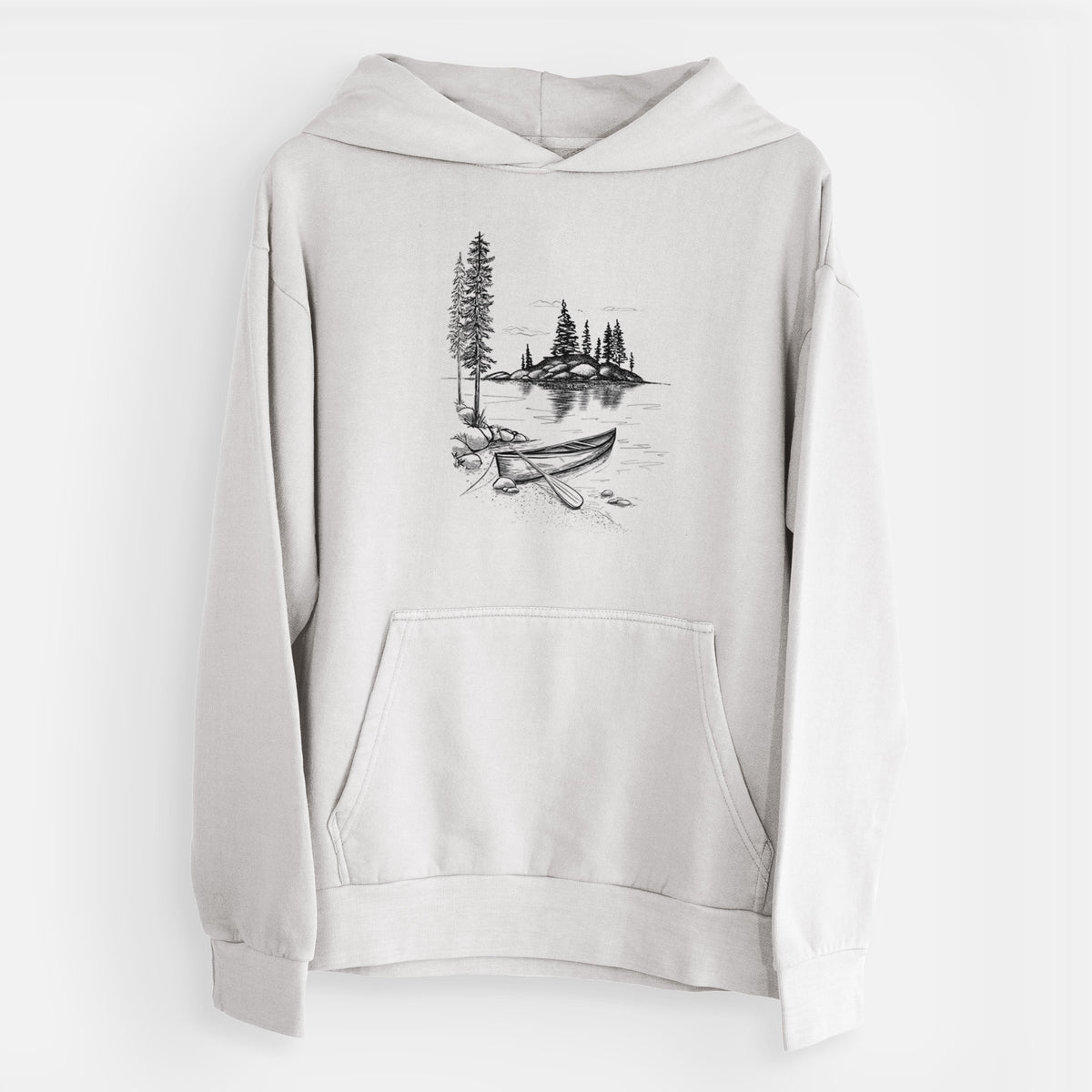 Lakeside Canoe  - Urban Heavyweight Hoodie