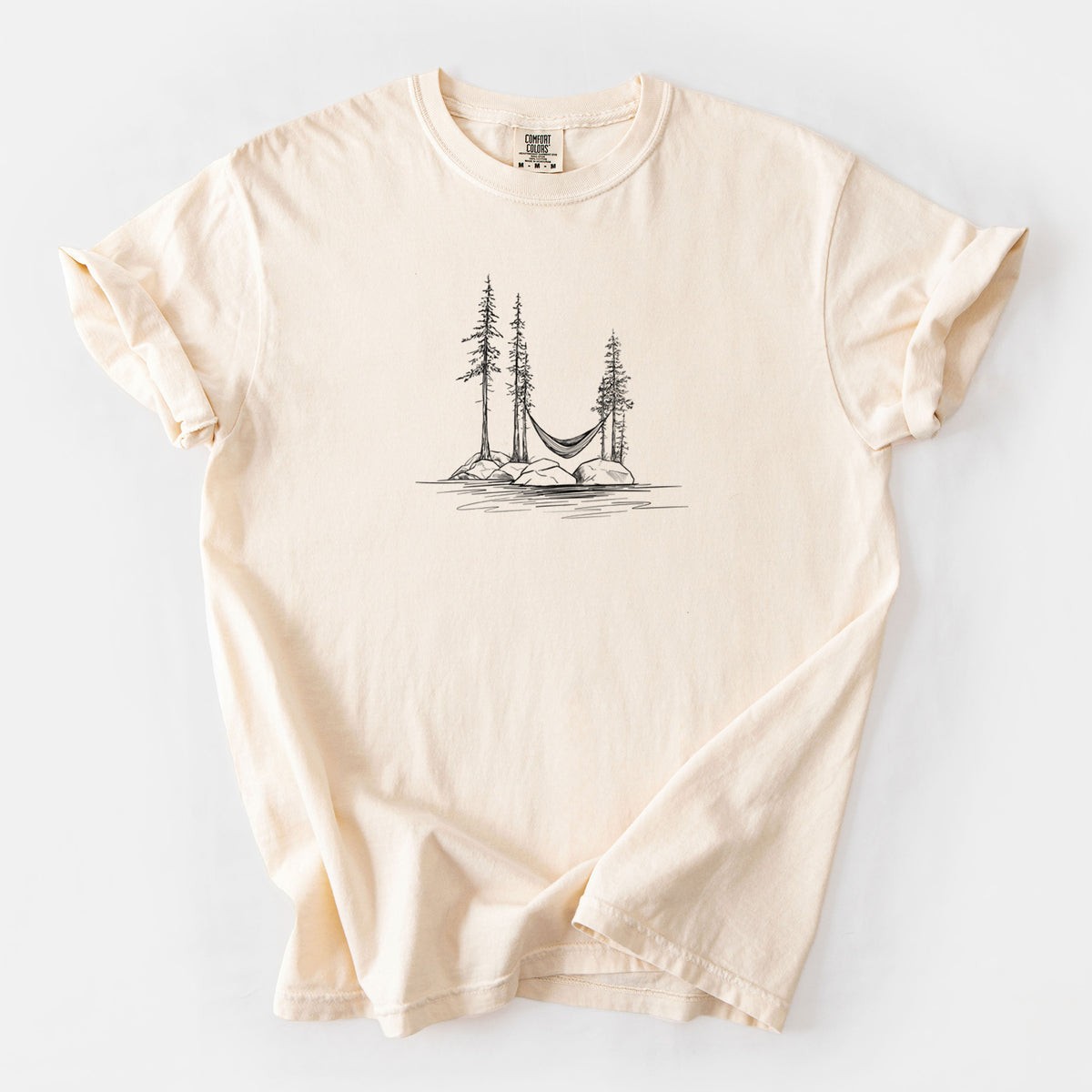 Lakeside Hammock - Unisex Comfort Colors Garment-Dyed Heavyweight T-shirt