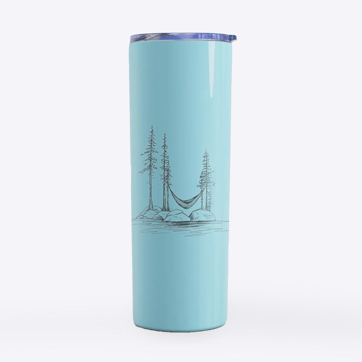 Lakeside Hammock - 20oz Skinny Tumbler