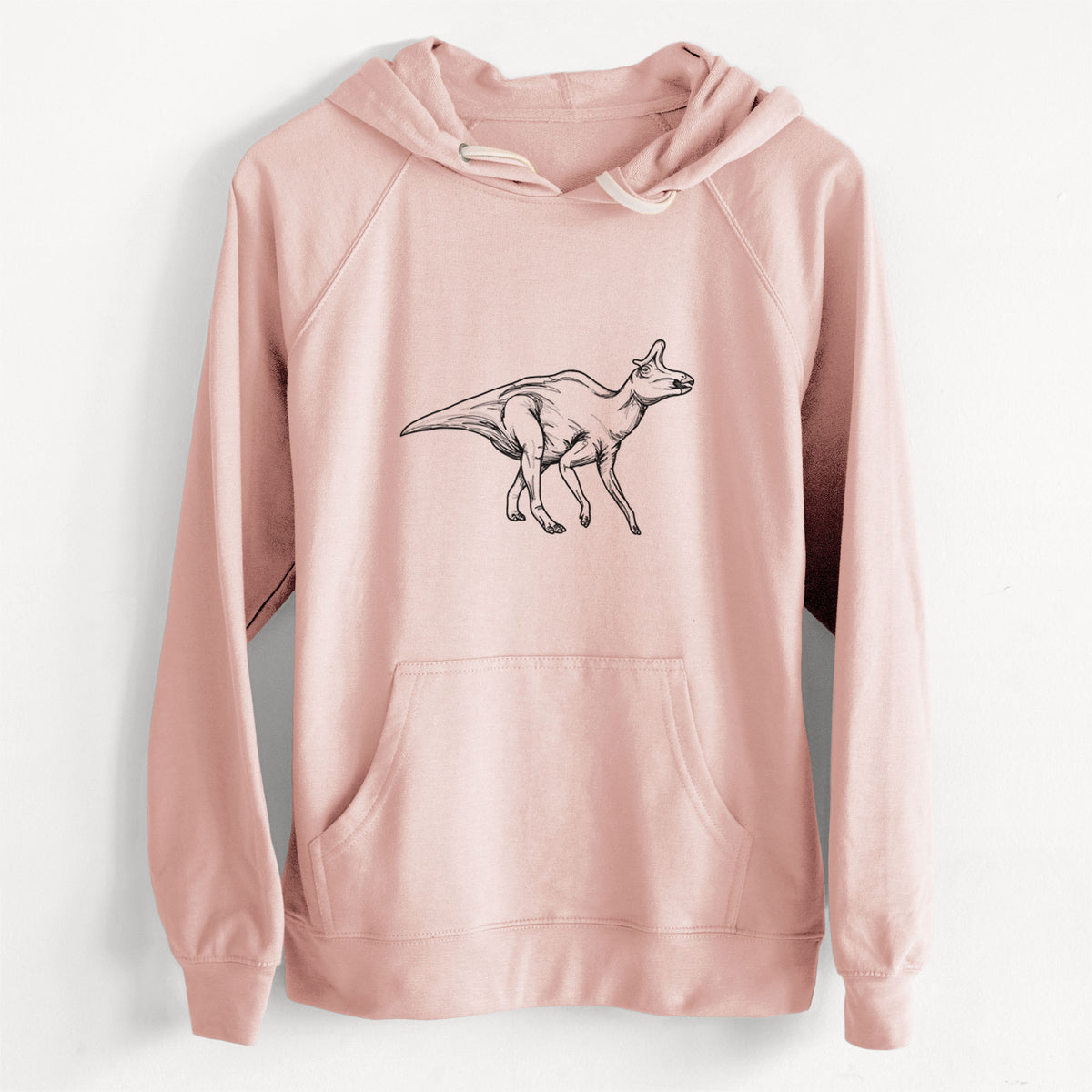 CLEARANCE - Lambeosaurus Lambei  - Unisex Slim Fit Loopback Terry Hoodie