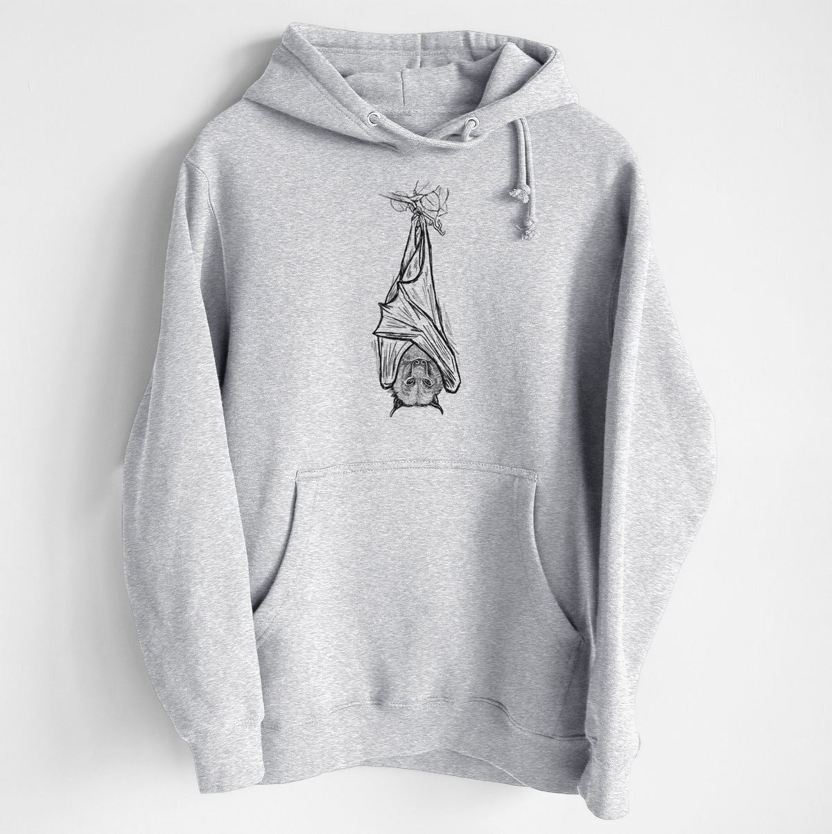 Pteropus vampyrus - Large Flying Fox - Heavyweight Fleece Hoodie