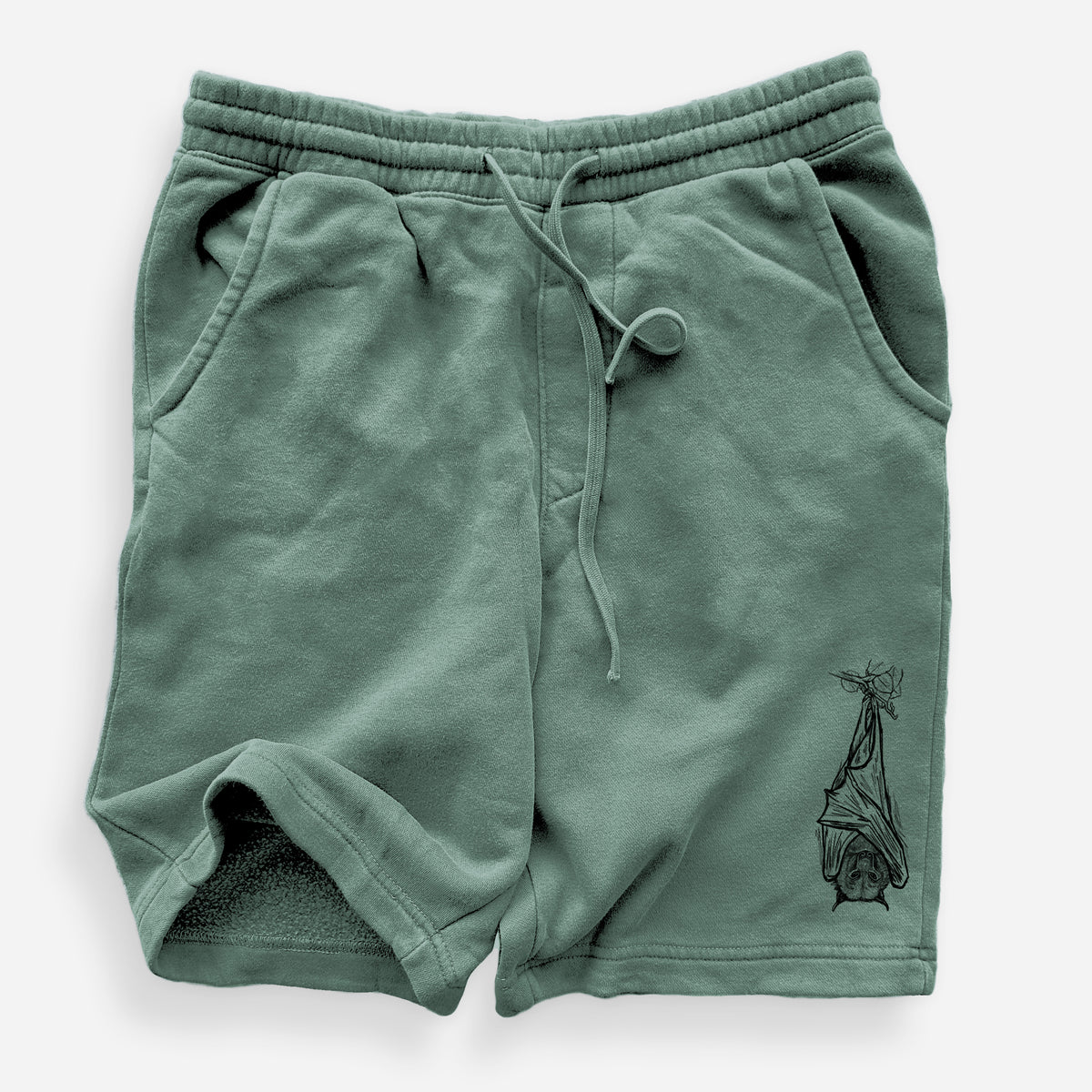 Pteropus vampyrus - Large Flying Fox - Unisex Pigment Dyed Shorts