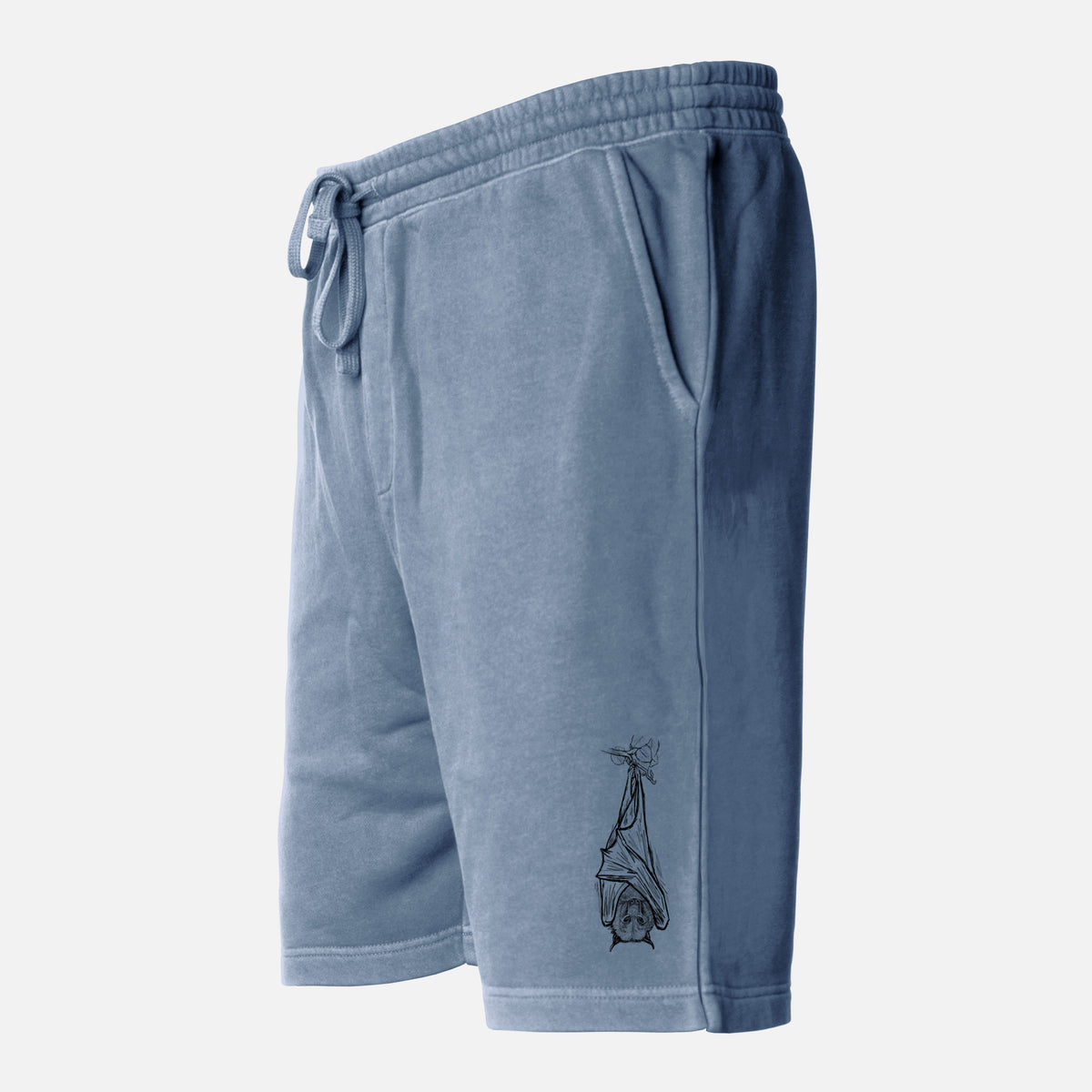 Pteropus vampyrus - Large Flying Fox - Unisex Pigment Dyed Shorts